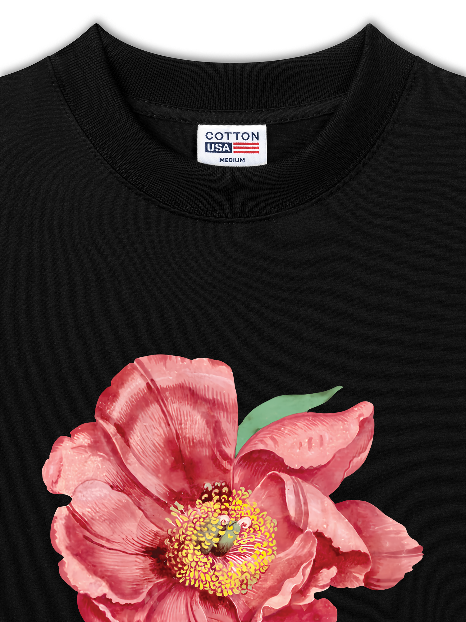Áo Thun Relaxed Fit Tropical Bloom Like a Peony