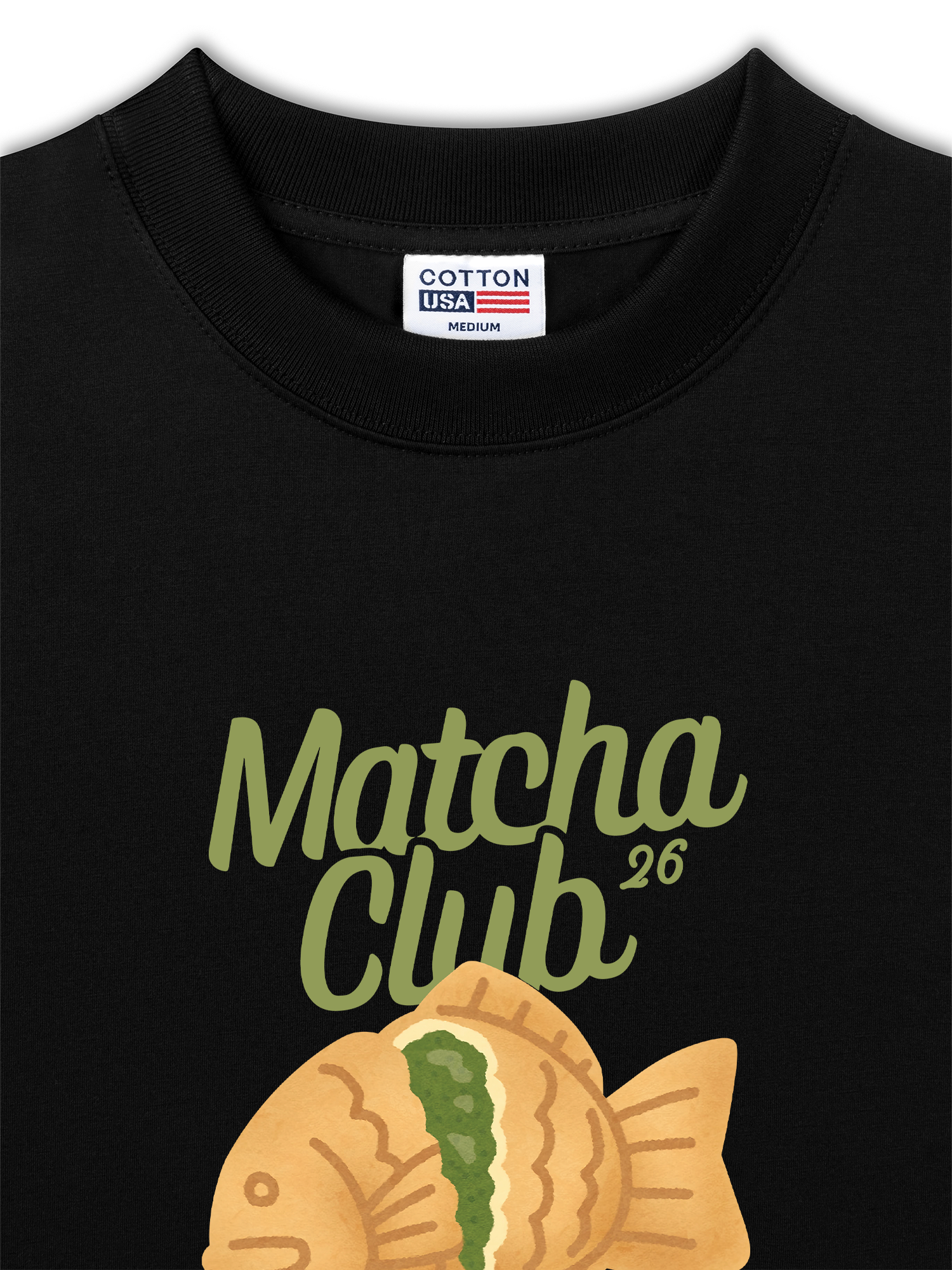 Áo Thun Relaxed Fit Matcha Club