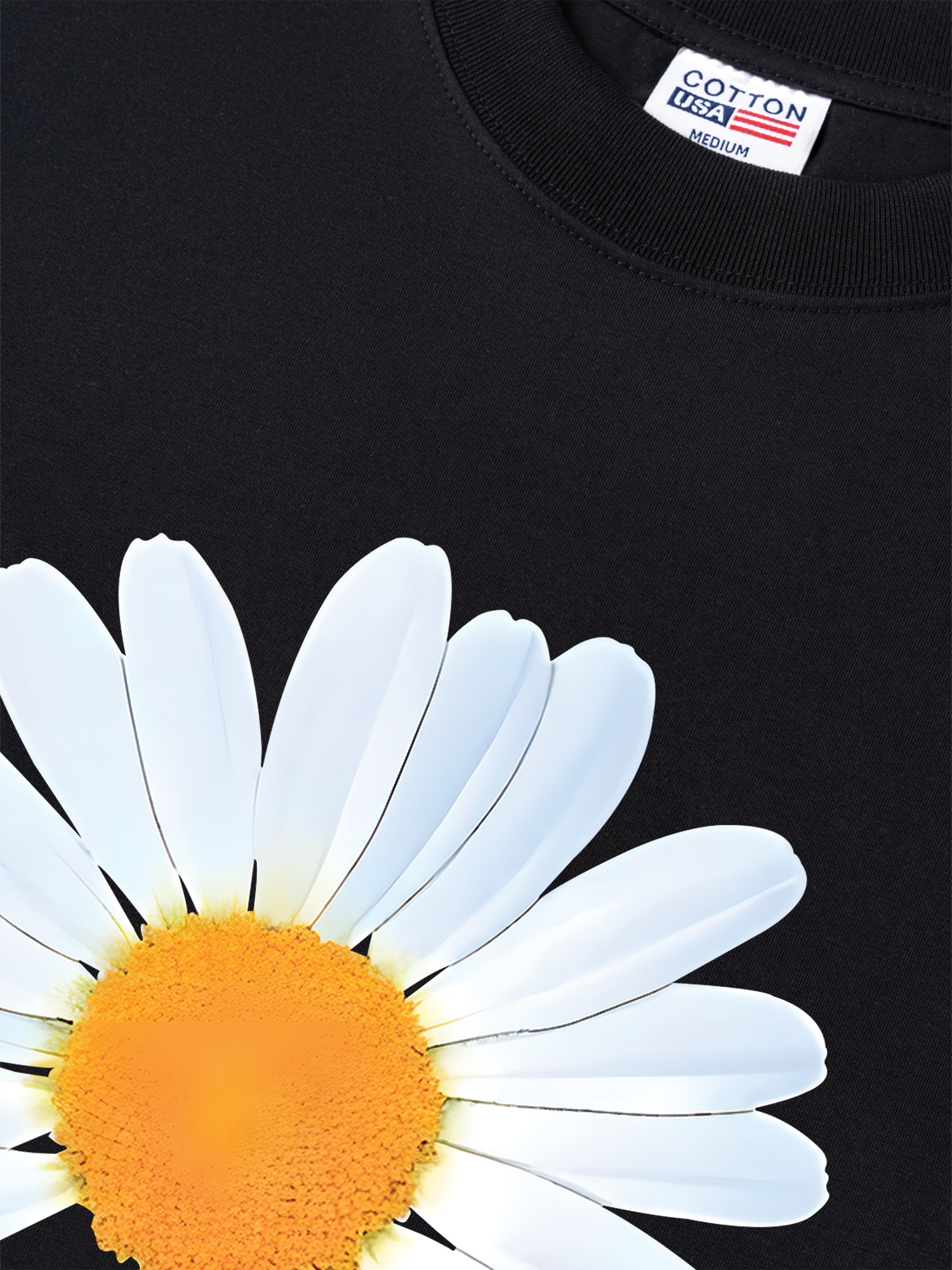 Áo Thun Relaxed Fit Floral Design For VIP Daisy Flower