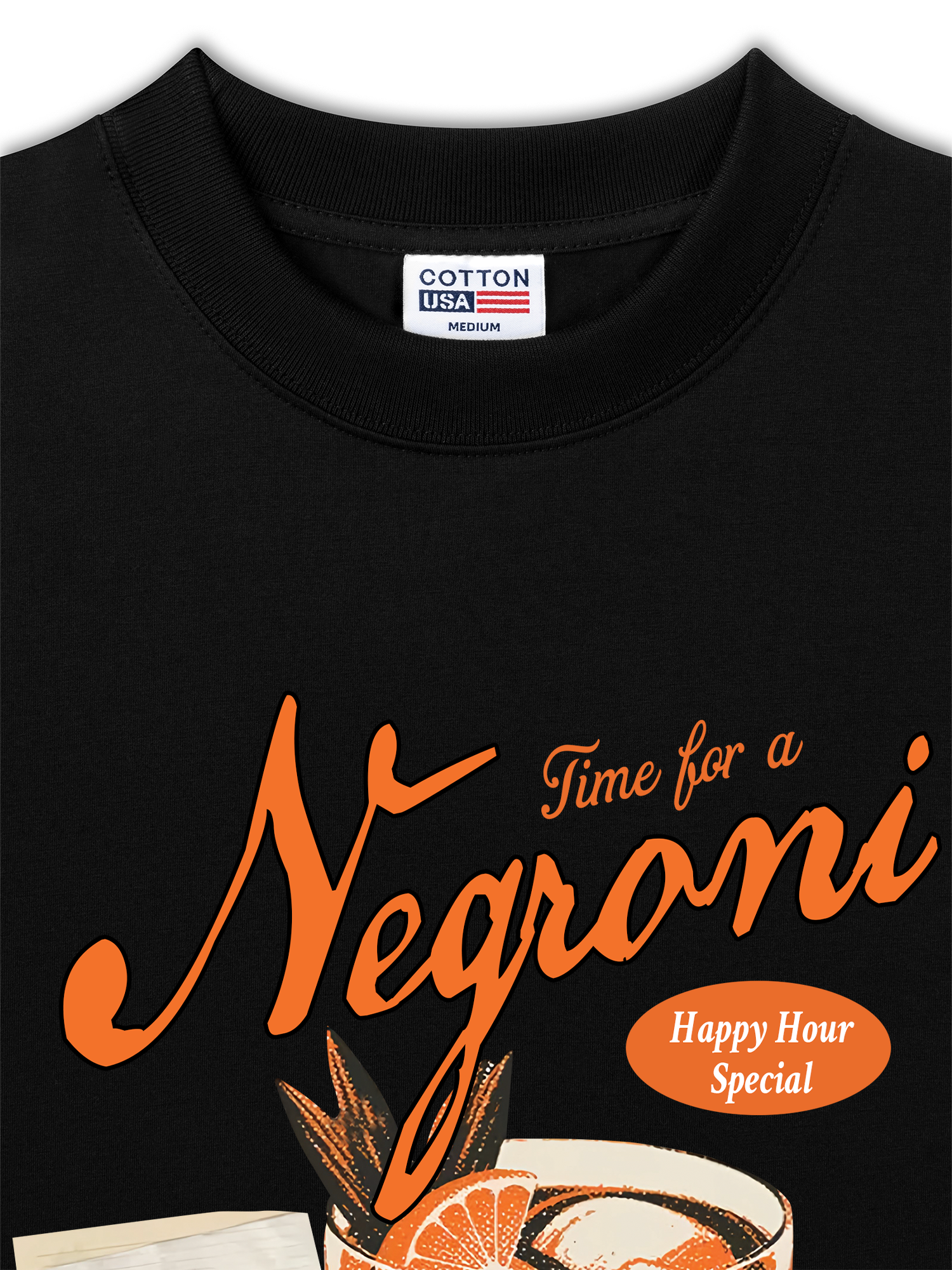 Áo Thun Relaxed Fit Time For A Negroni