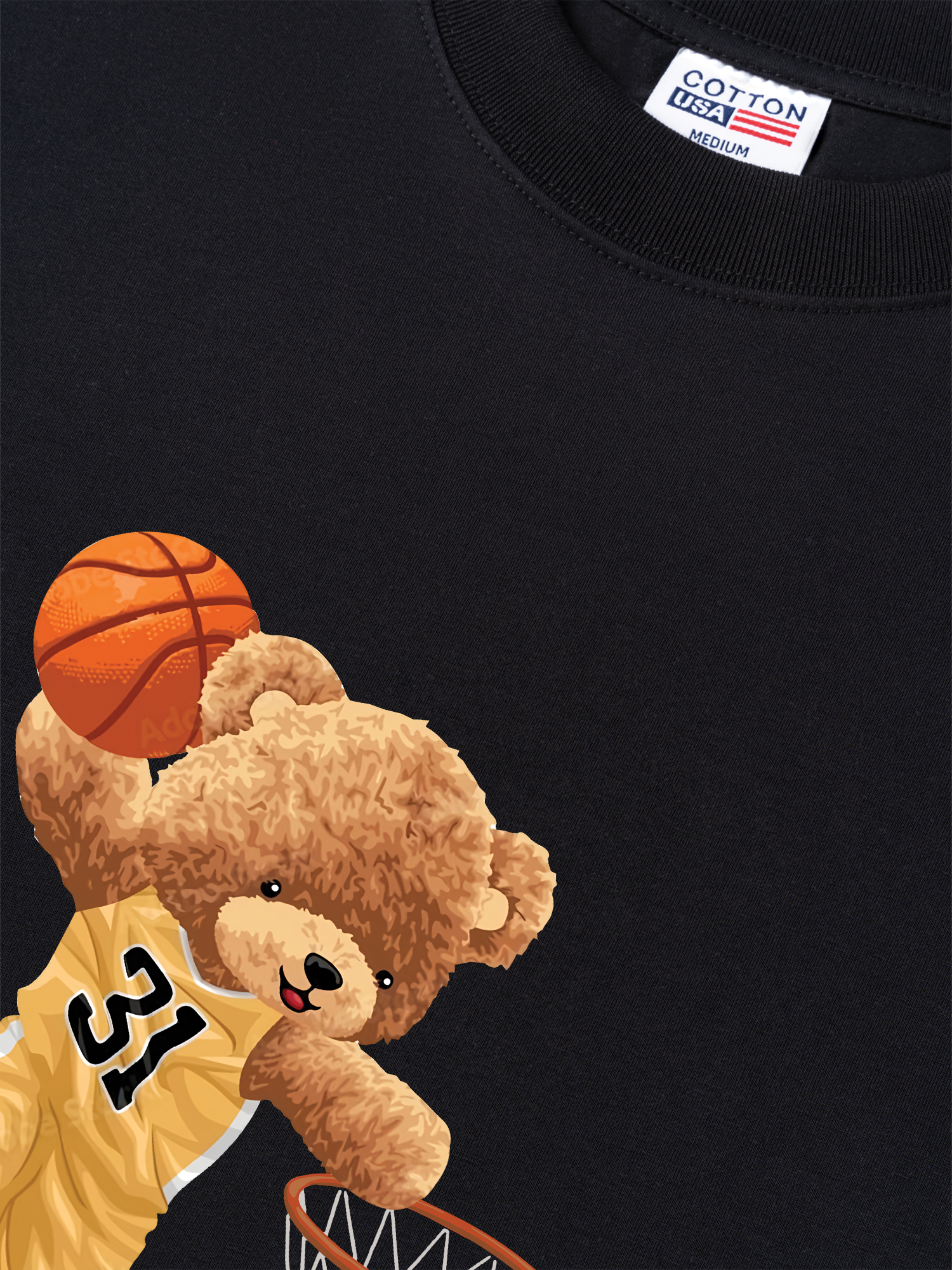 Áo Thun Relaxed Fit Basketball Teddy Salm Dunk