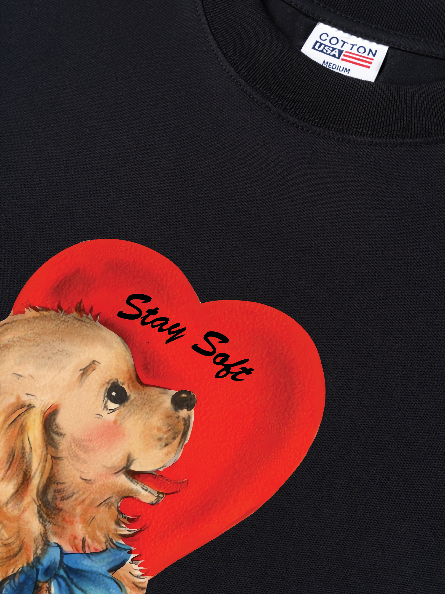 Áo Thun Relaxed Fit Soft Paw Stay Soft