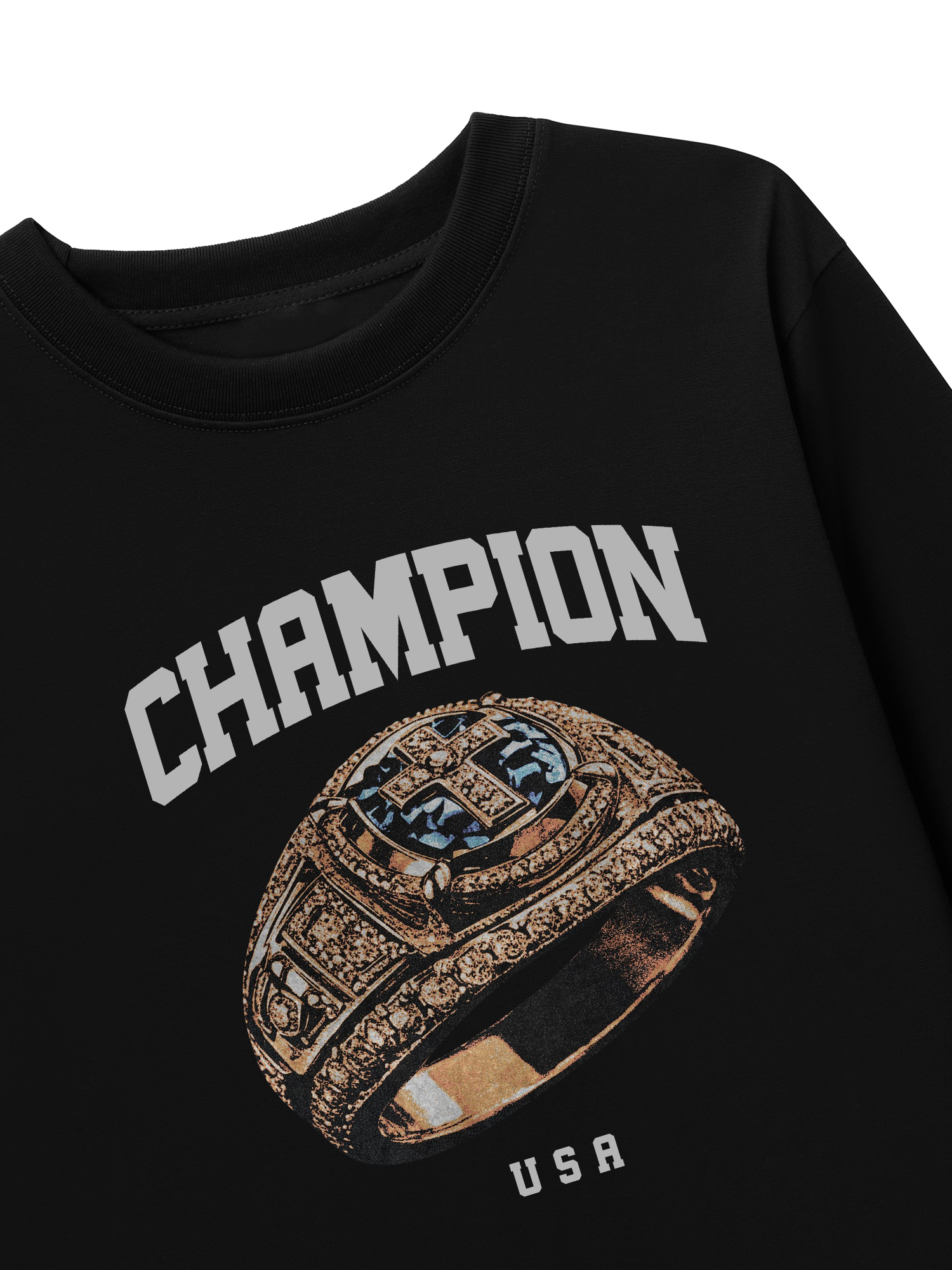 Áo Thun Dài Tay Champions Cross Ring
