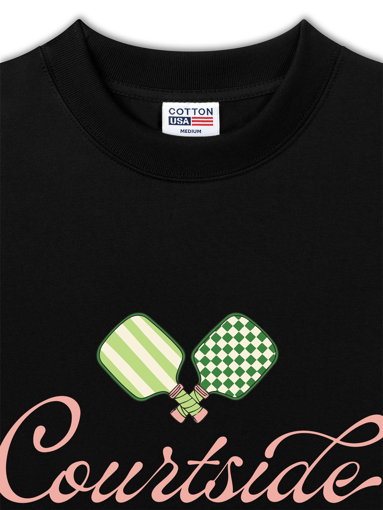 Áo Thun Relaxed Fit Pickleball Courtside Dine Social Pickle