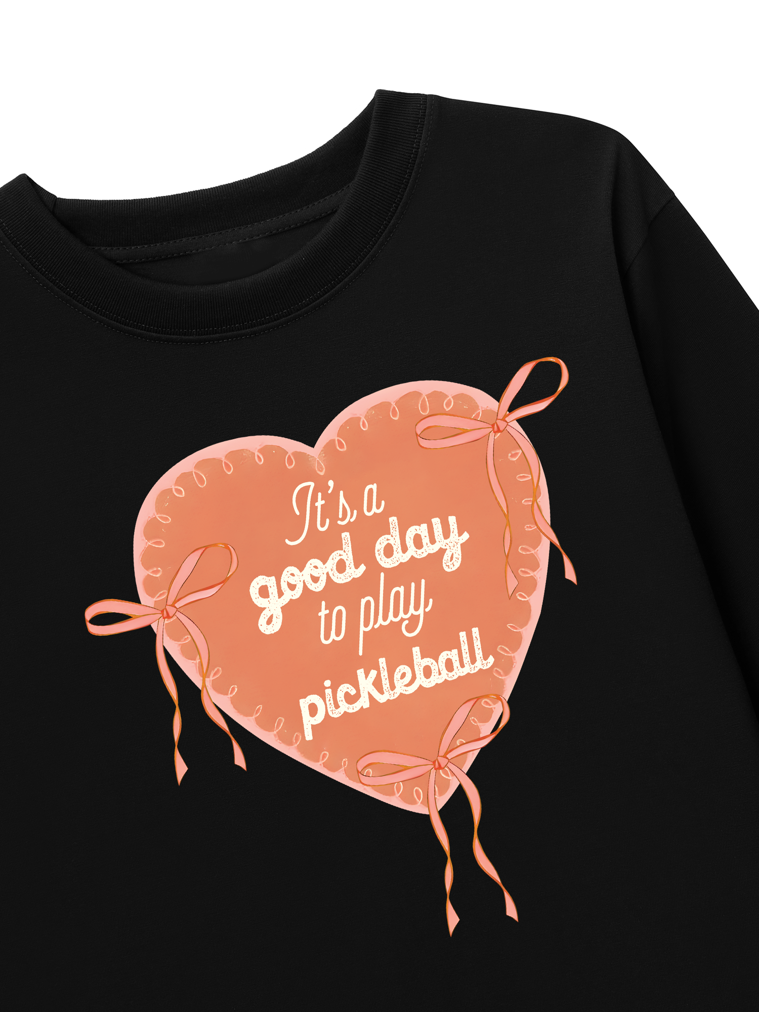 Áo Thun Dài Tay Pickleball Good Day To Play Pickleball