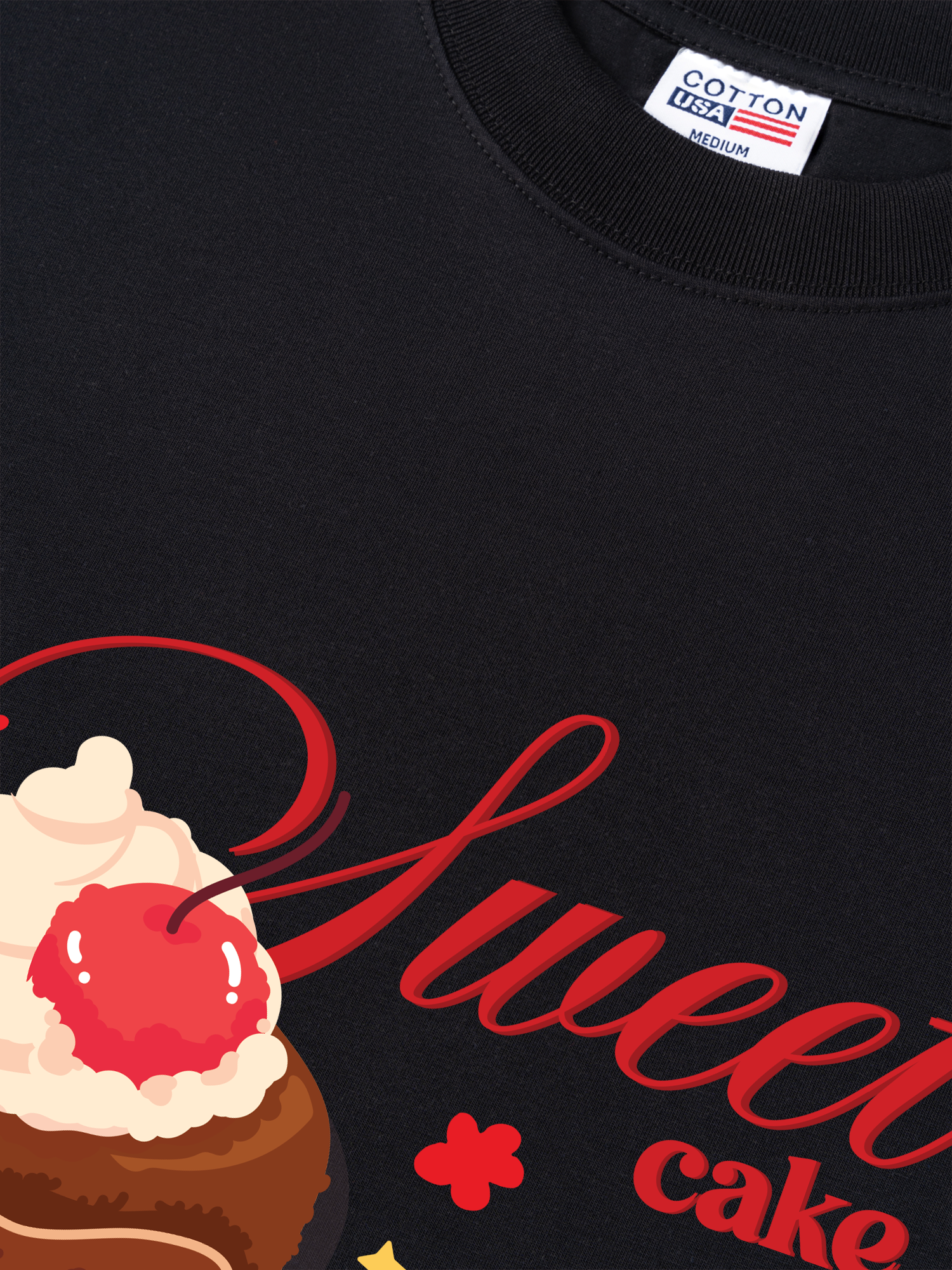 Áo Thun Relaxed Fit Sweet Cake