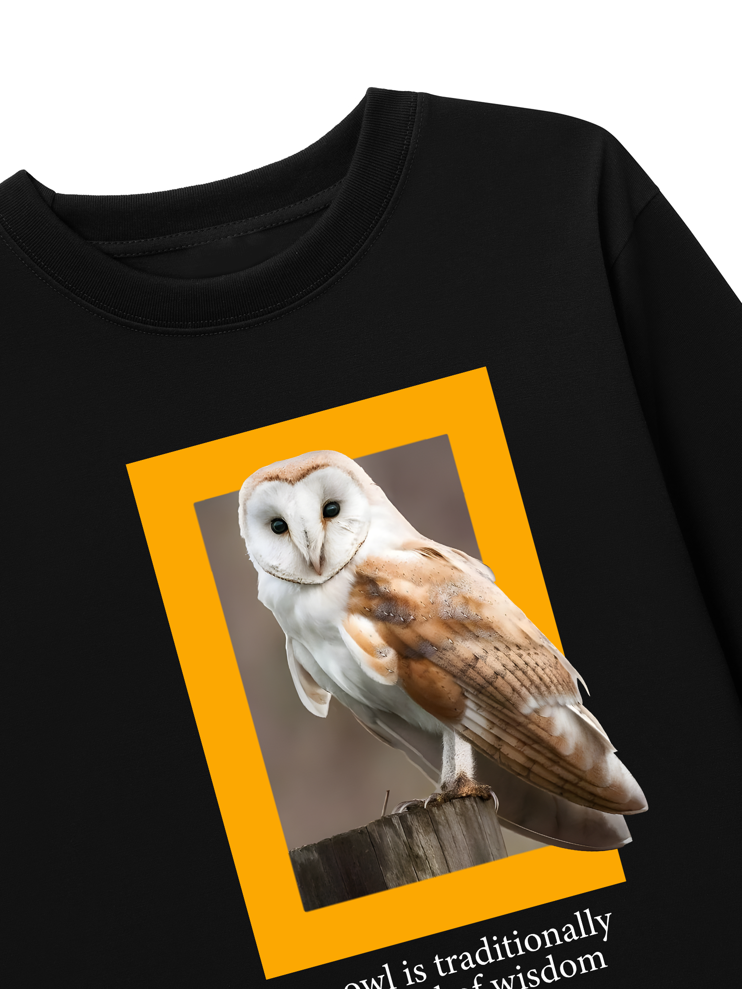 Áo Thun Dài Tay Wild Life Symbol Of Wisdom