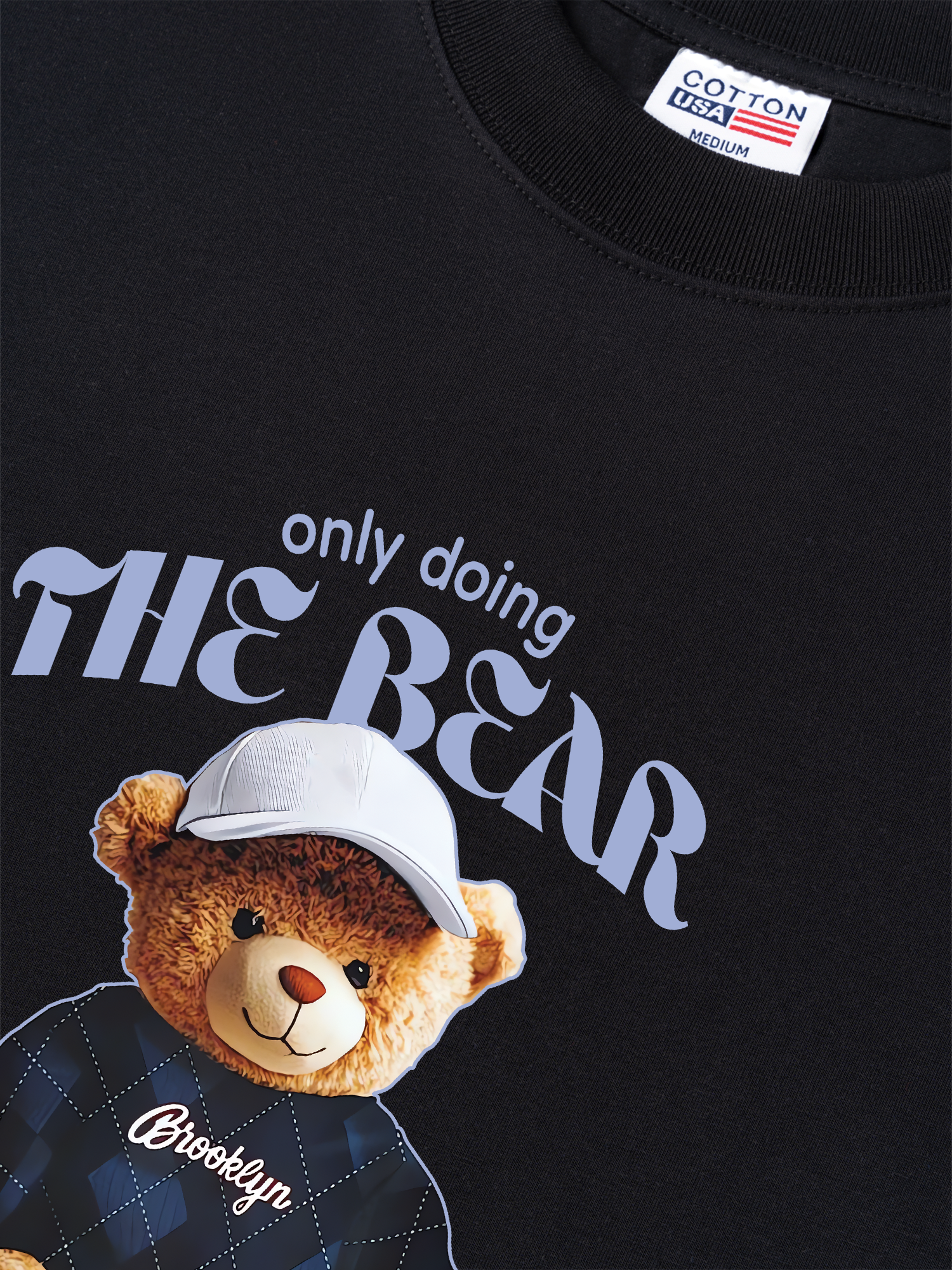 Áo Thun Relaxed Fit Only Doing The Bear