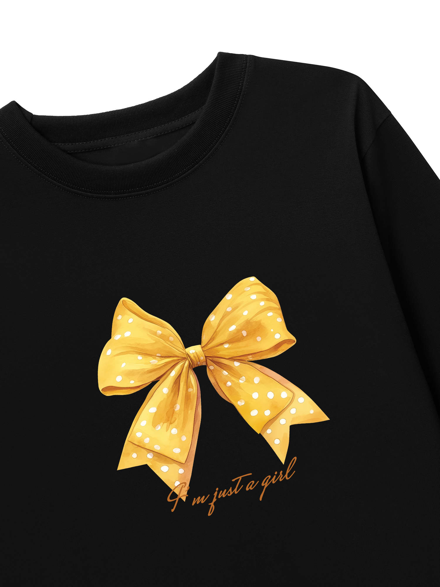 Áo Thun Dài Tay I_m just a girl