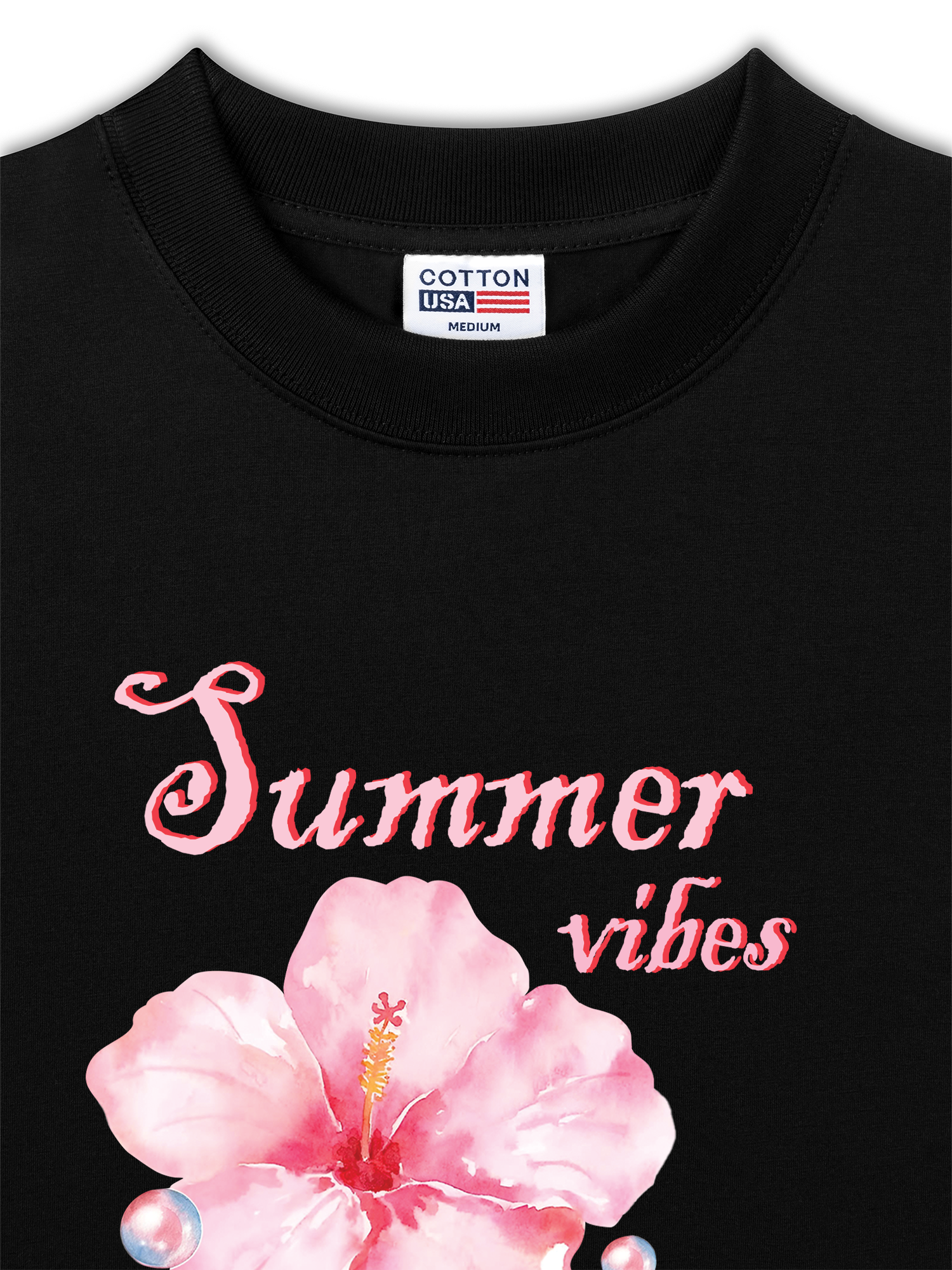 Áo Thun Relaxed Fit Tropical Summer Vibes