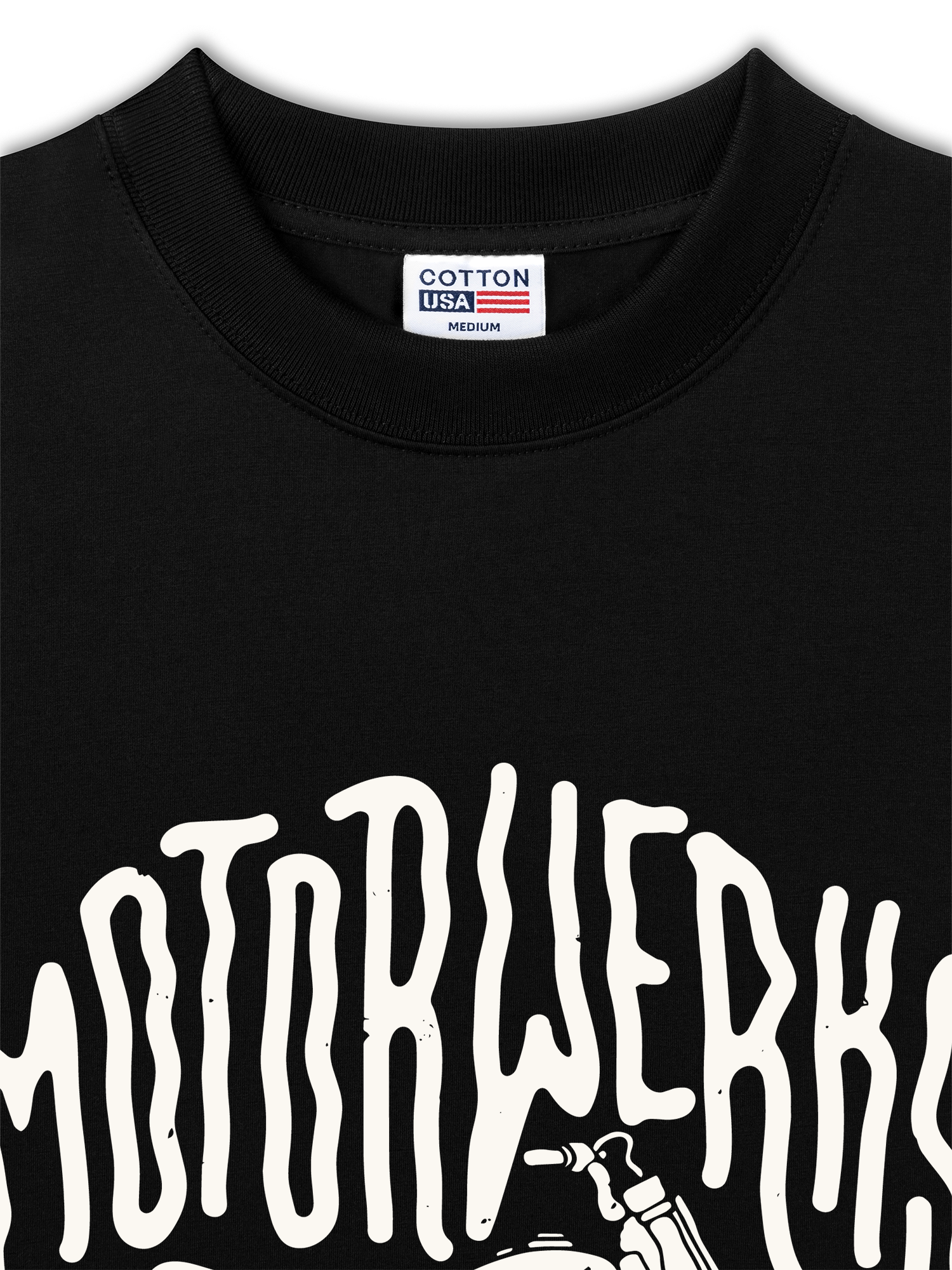 Áo Thun Relaxed Fit Motorbike Retro Ride