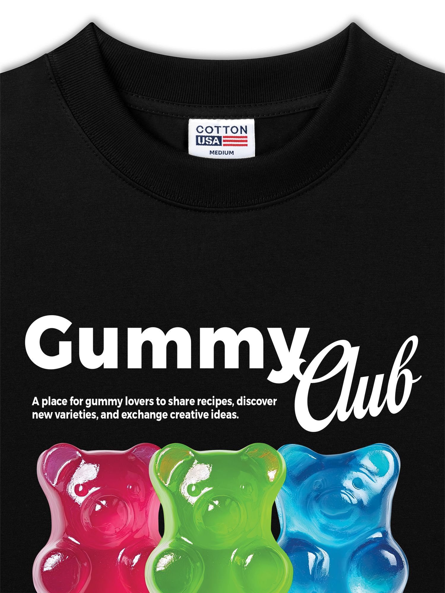 Áo Thun Relaxed Fit Gummy Club