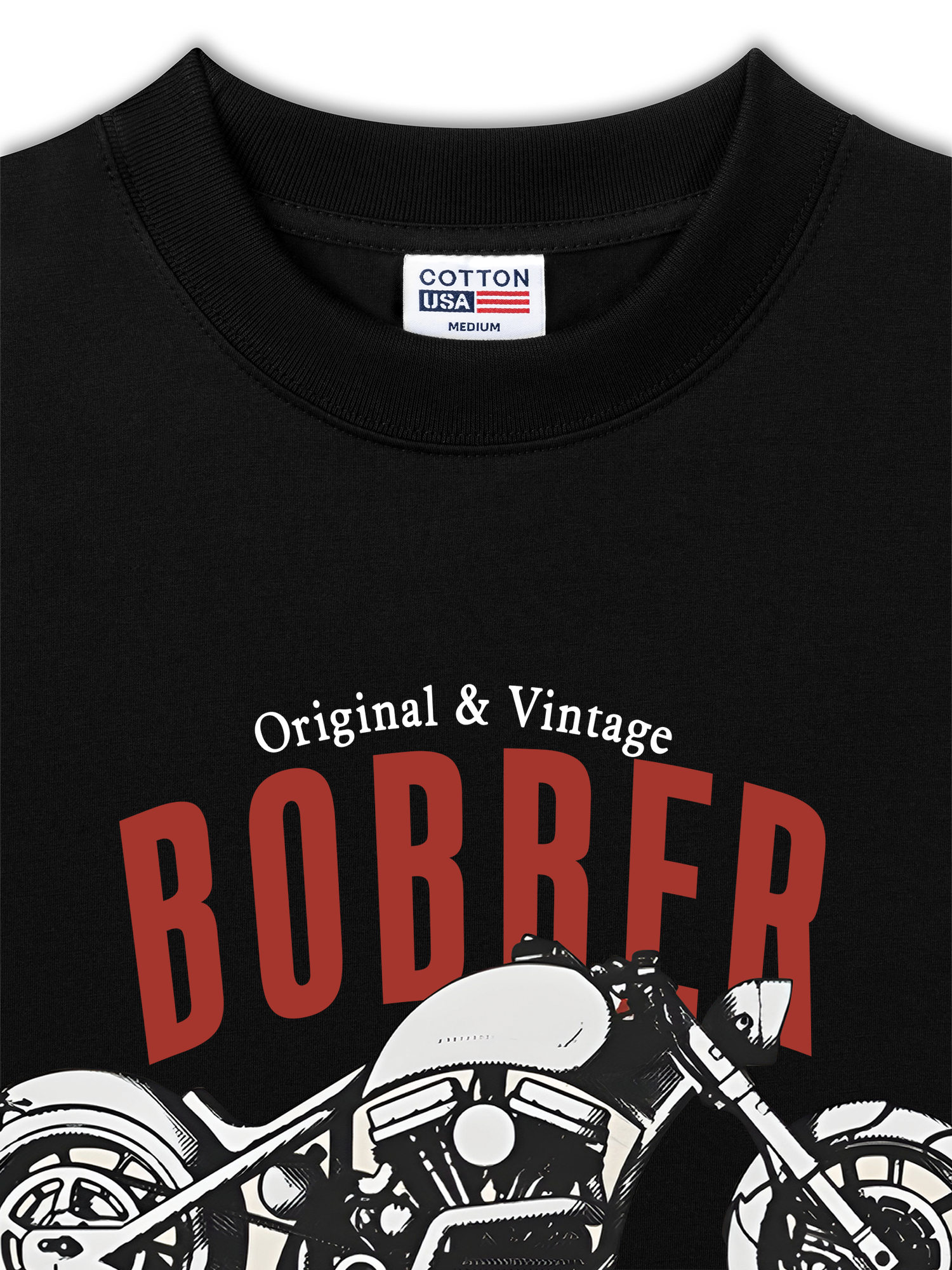 Áo Thun Relaxed Fit Motorbike Original Vintage BOBBER