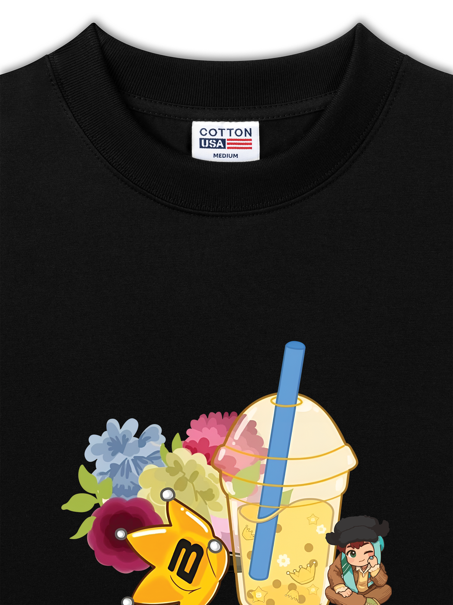 Áo Thun Relaxed Fit Idol G-Dragon Fan Art Oversized Tee