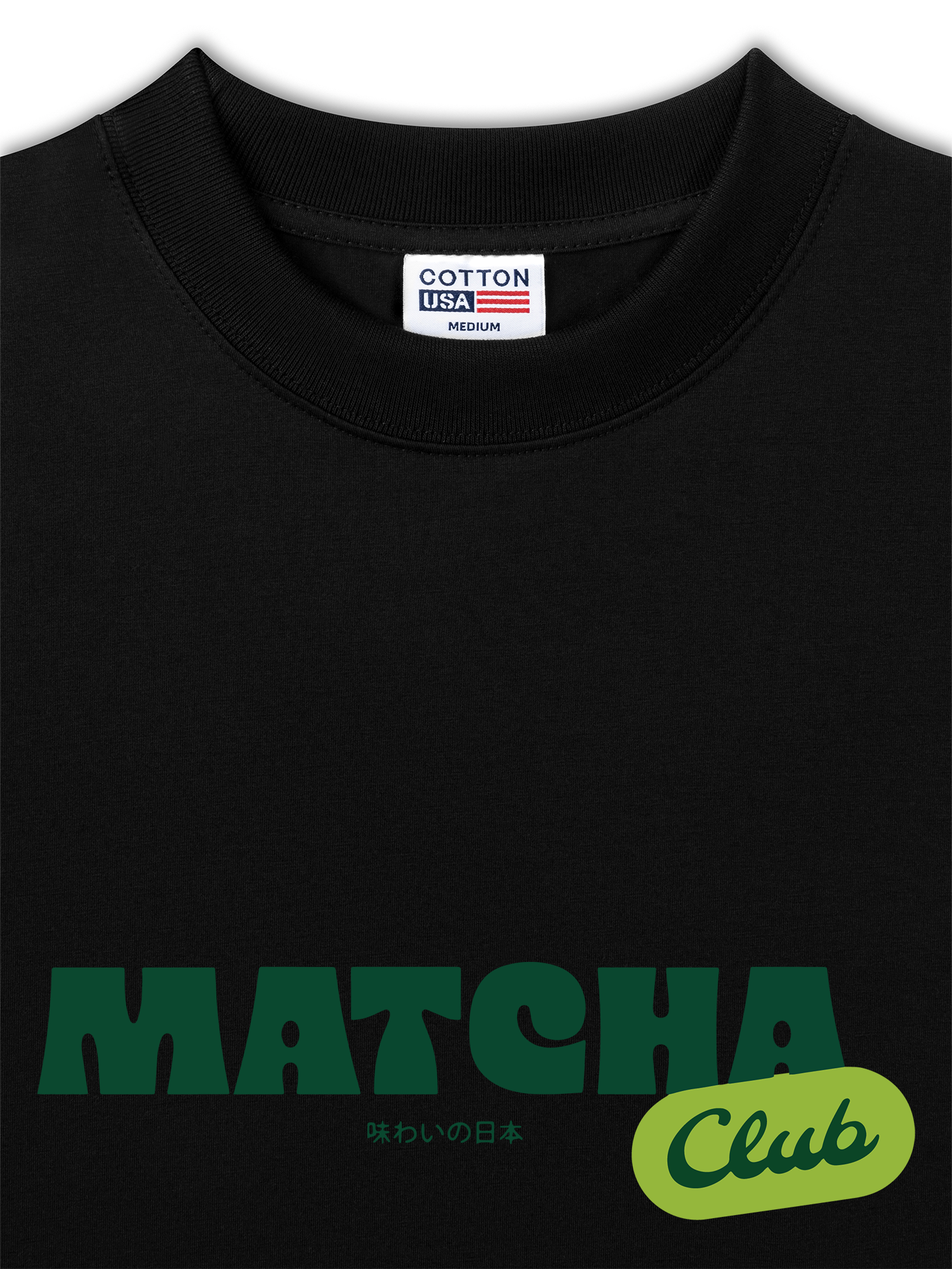 Áo Thun Relaxed Fit Daily Cup Matcha Club