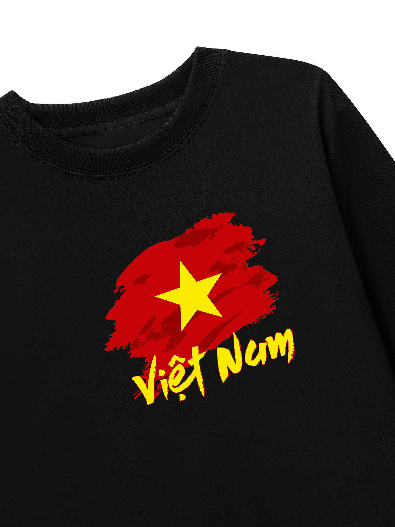 Áo Thun Dài Tay Cờ Việt Nam