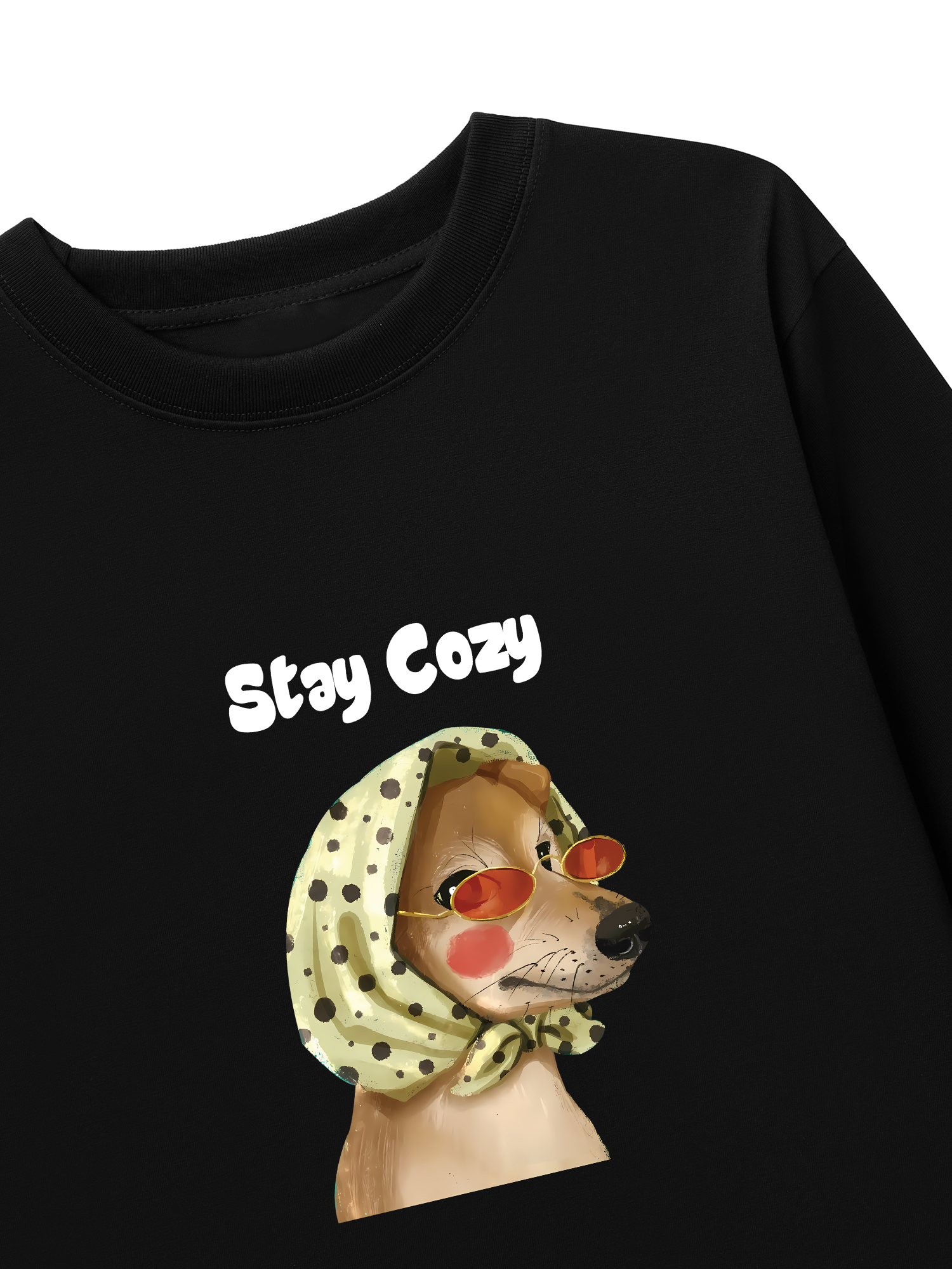 Áo Thun Dài Tay Fashion Dog Stay Cozy