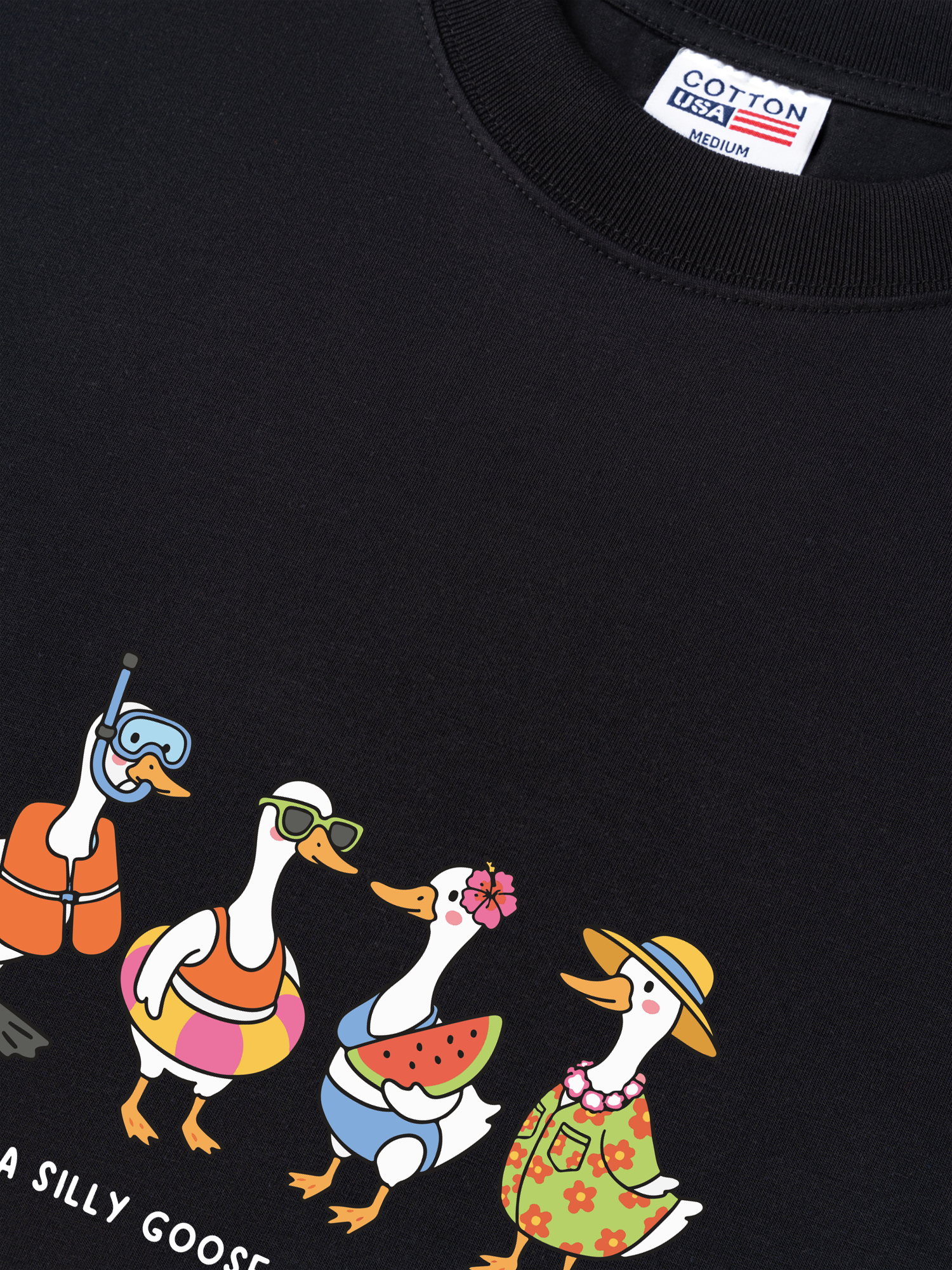 Áo Thun Relaxed Fit Tshirt Tropical Just A Silly Goose