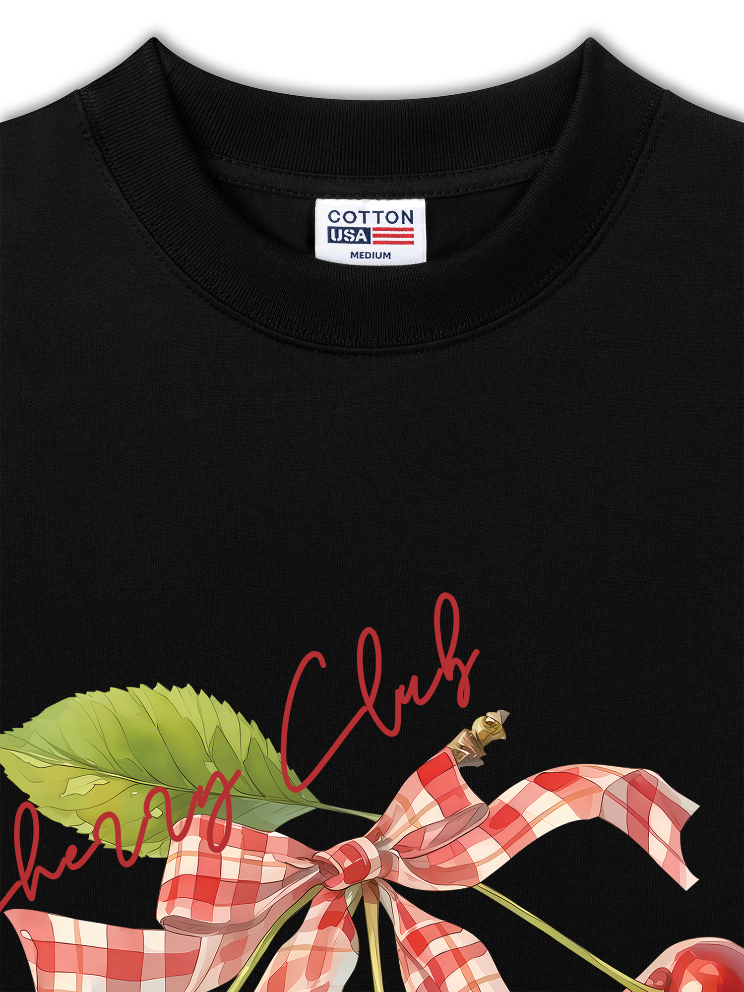 Áo Thun Relaxed Fit Cherry Red Cherry Club