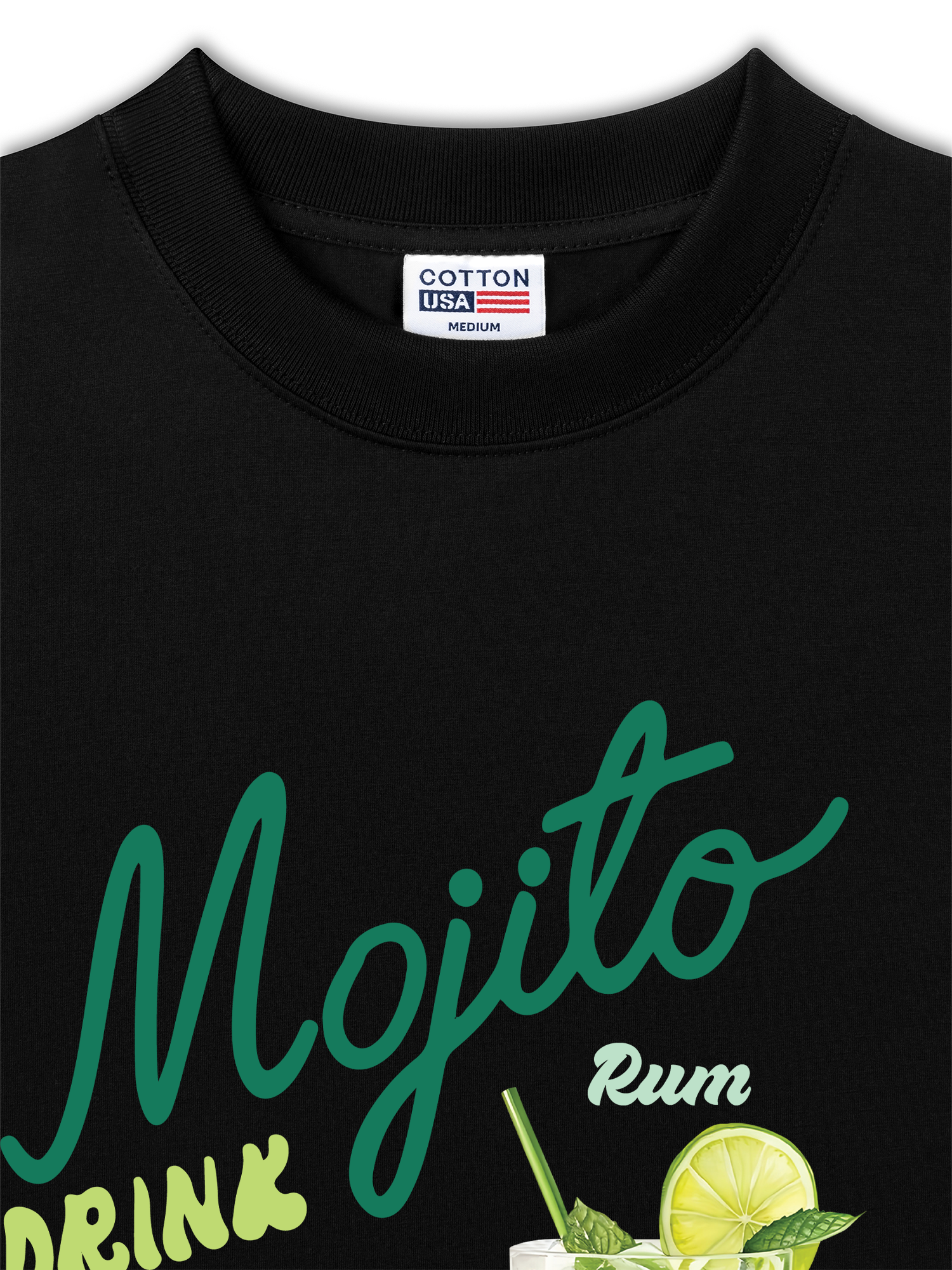 Áo Thun Relaxed Fit Mojito Drink