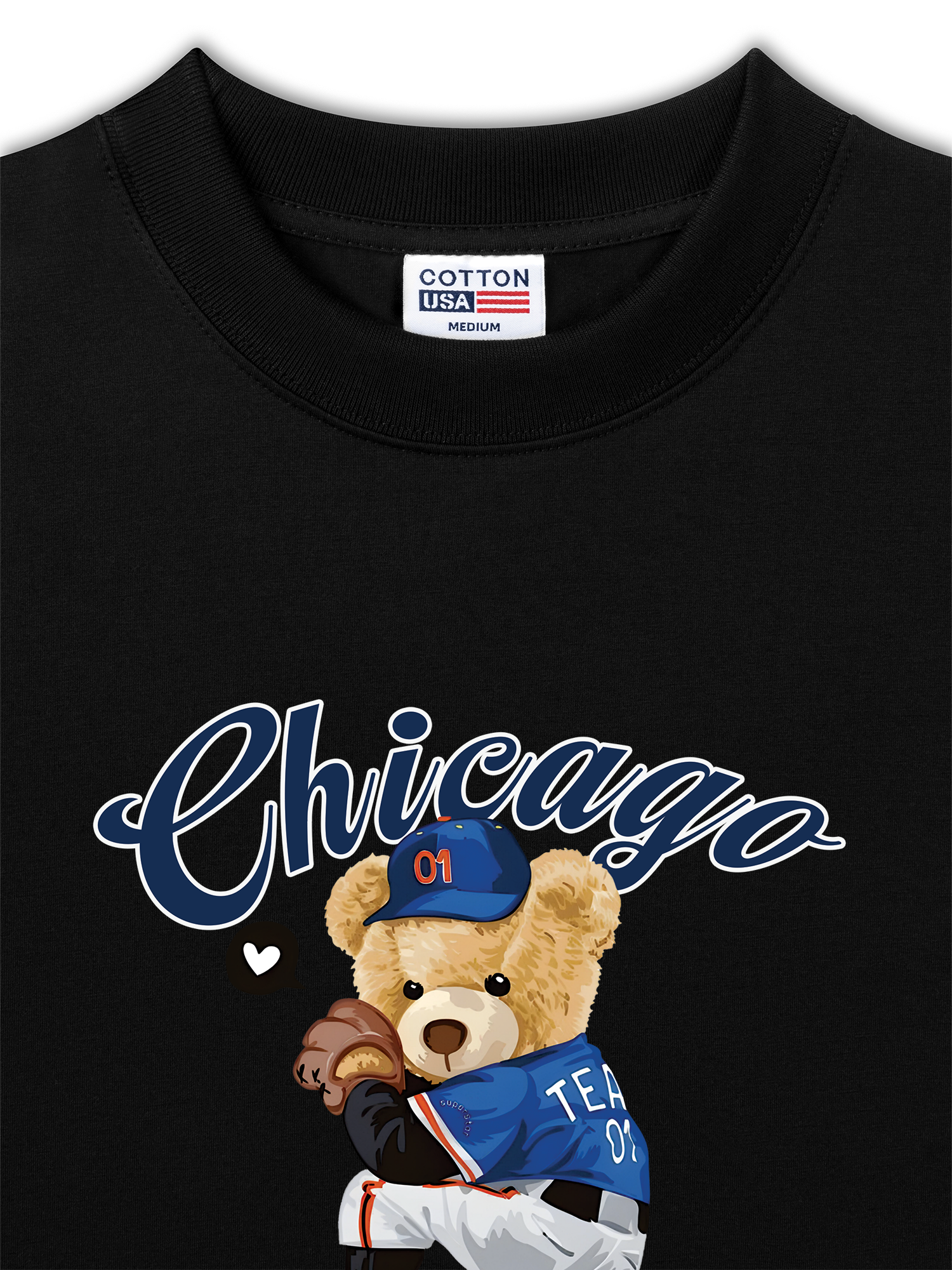 Áo Thun Relaxed Fit Baseball Chicago