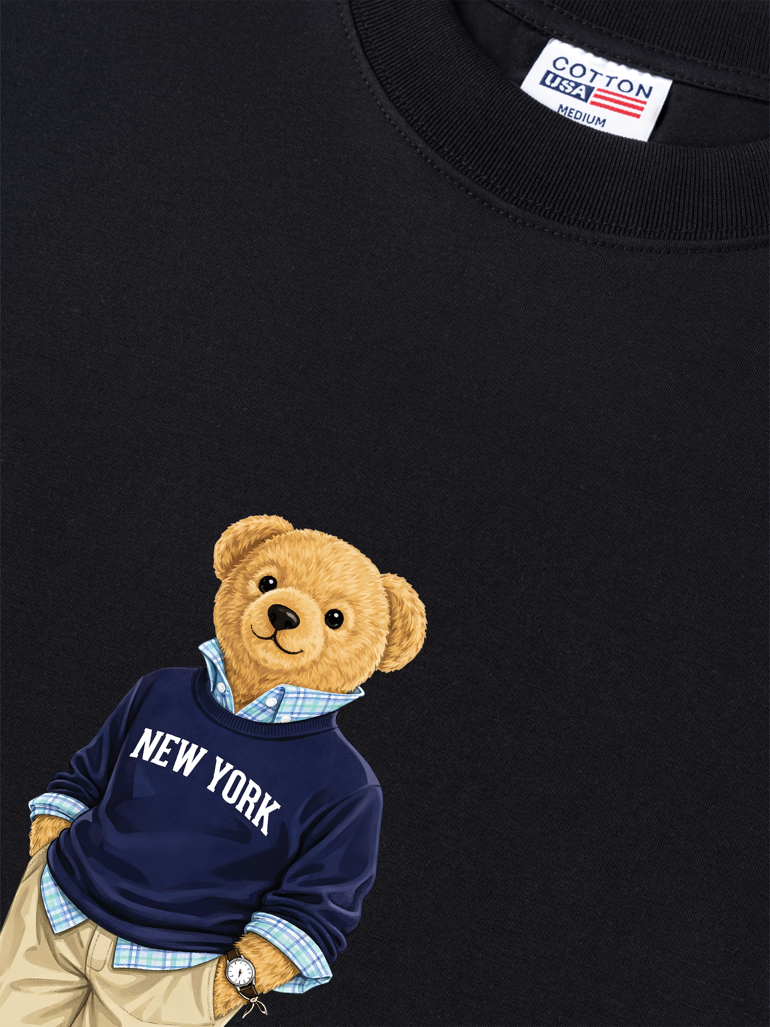 Áo Thun Relaxed Fit Classic Bear