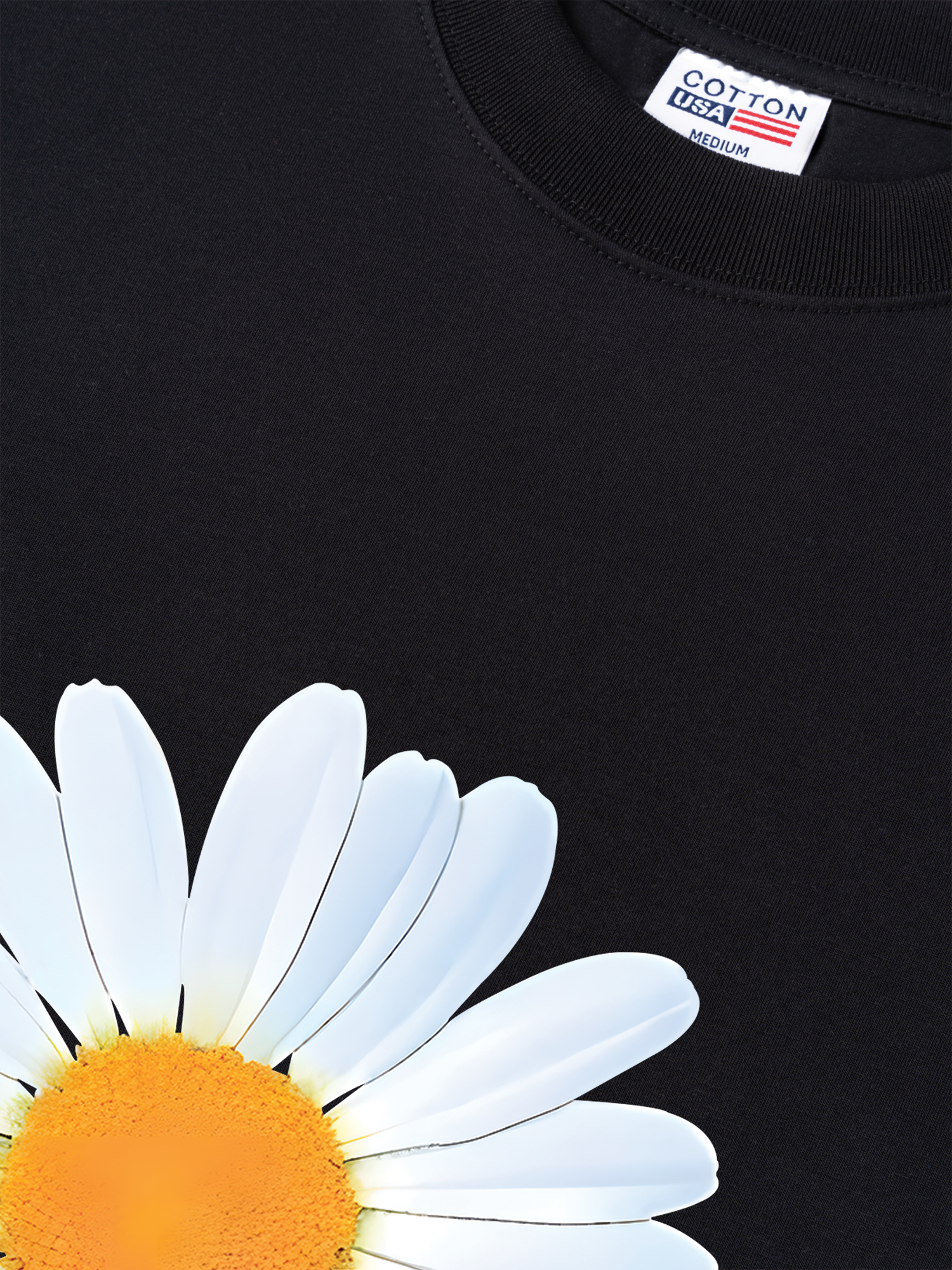 Áo Thun Relaxed Fit Floral Design For VIP Daisy Flower
