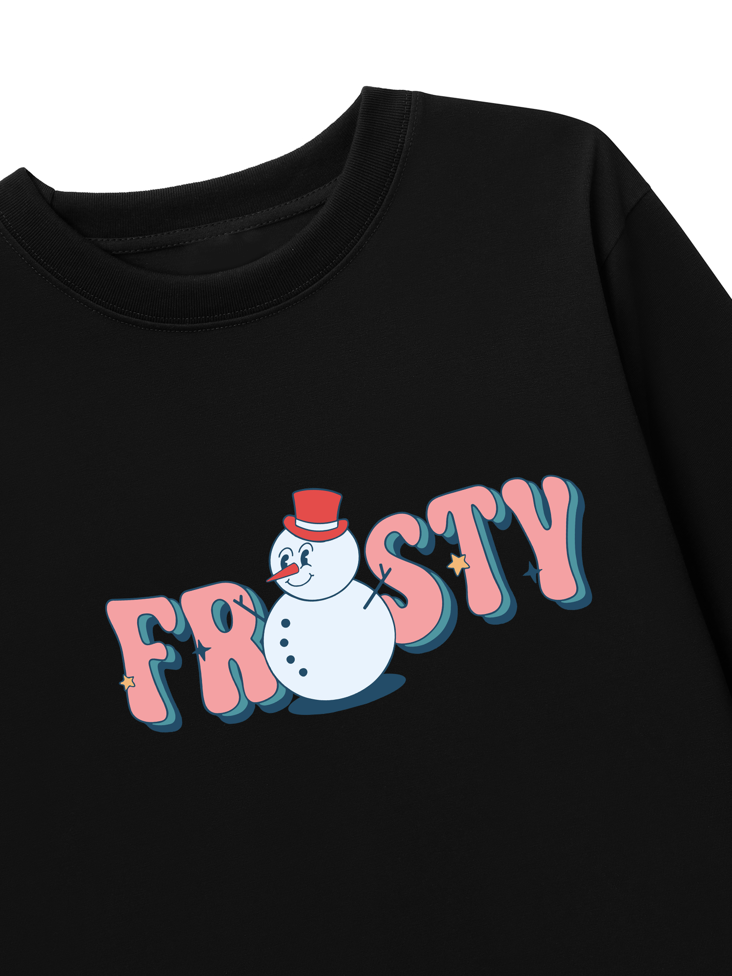 Áo Thun Dài Tay Frosty Snowman