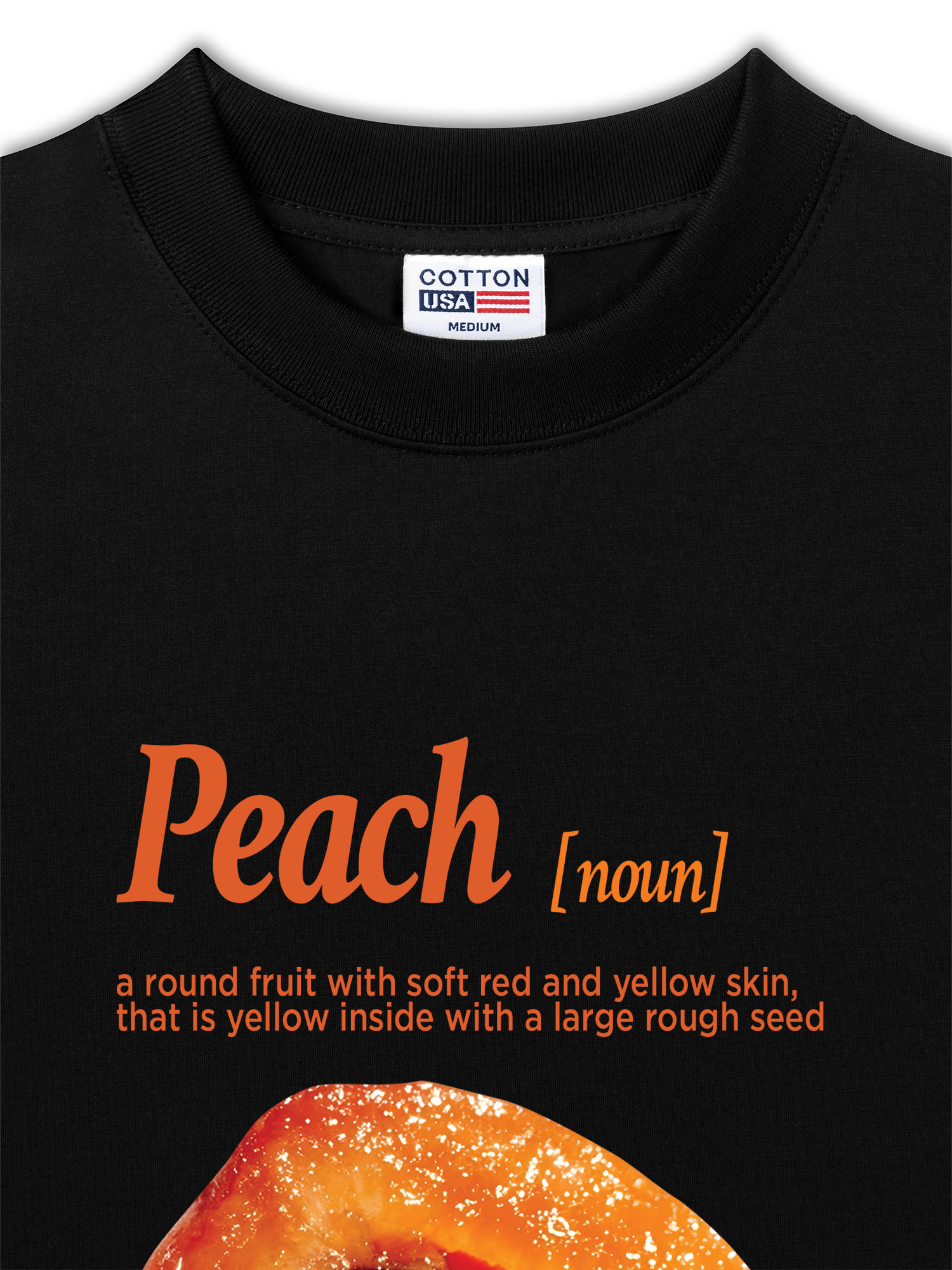 Áo Thun Relaxed Fit Tropical Peach