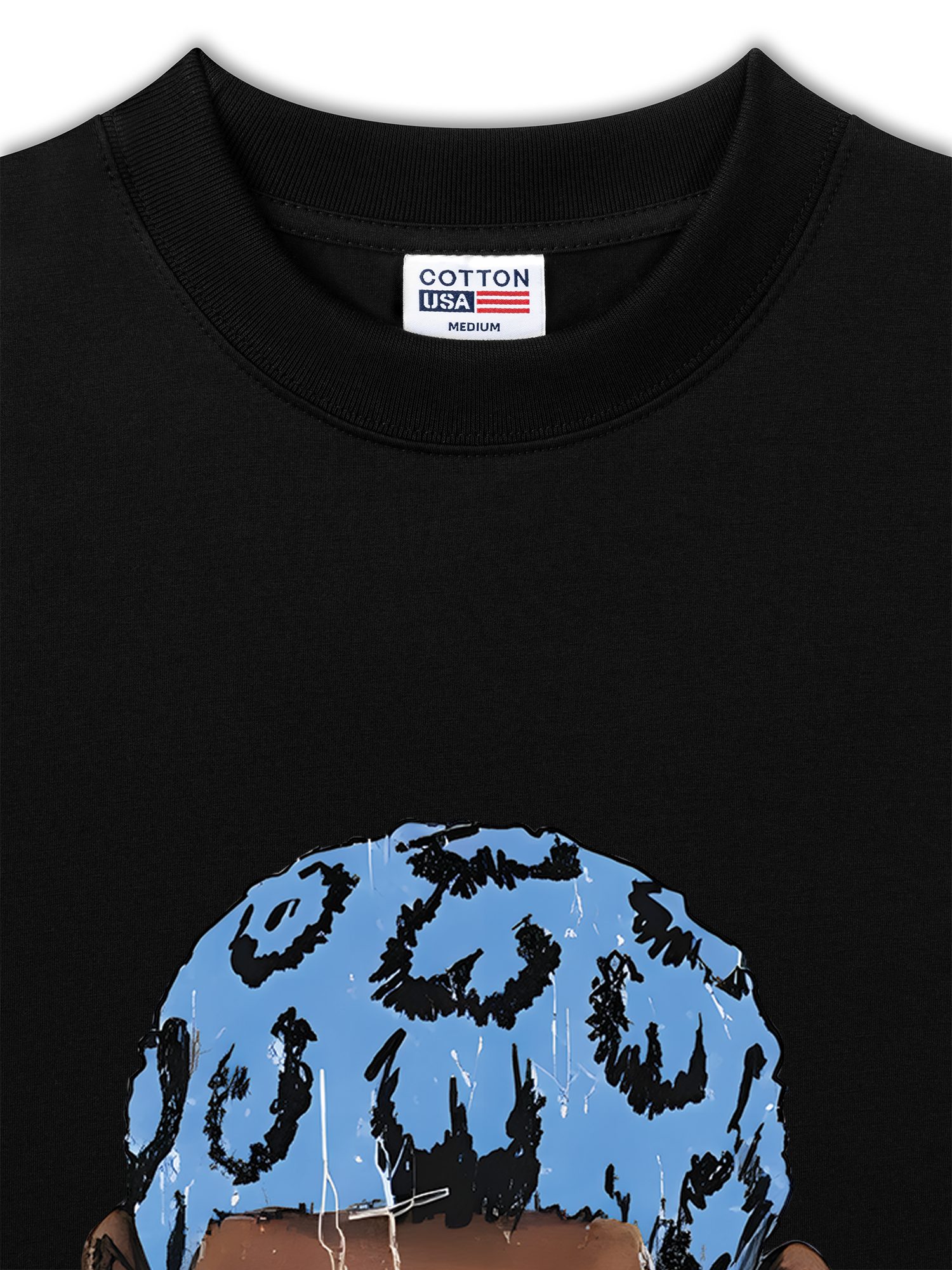 Áo Thun Relaxed Fit Rapper  Rodman Bad As I Wanna Be