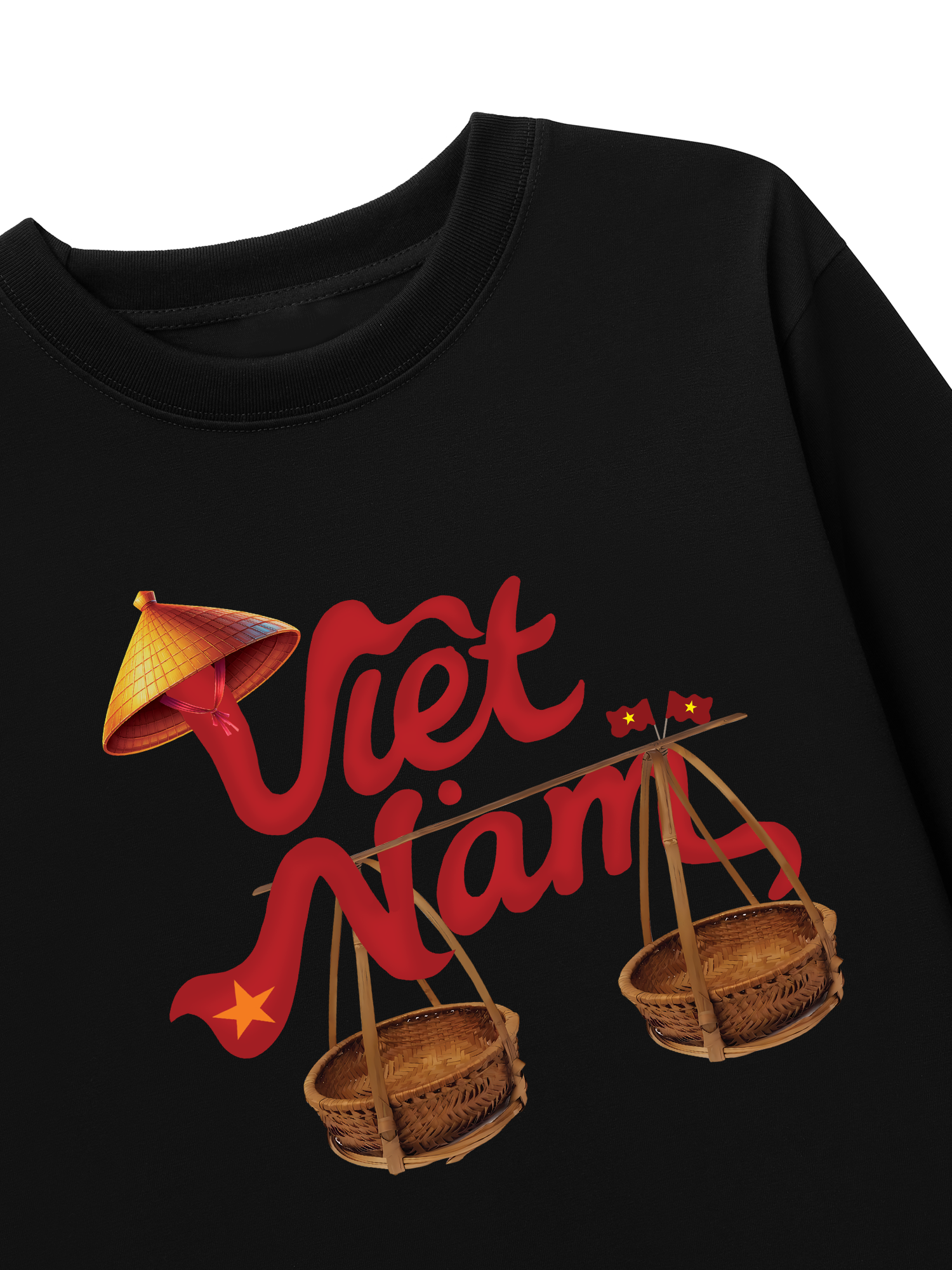 Áo Thun Dài Tay Việt Nam Xưa