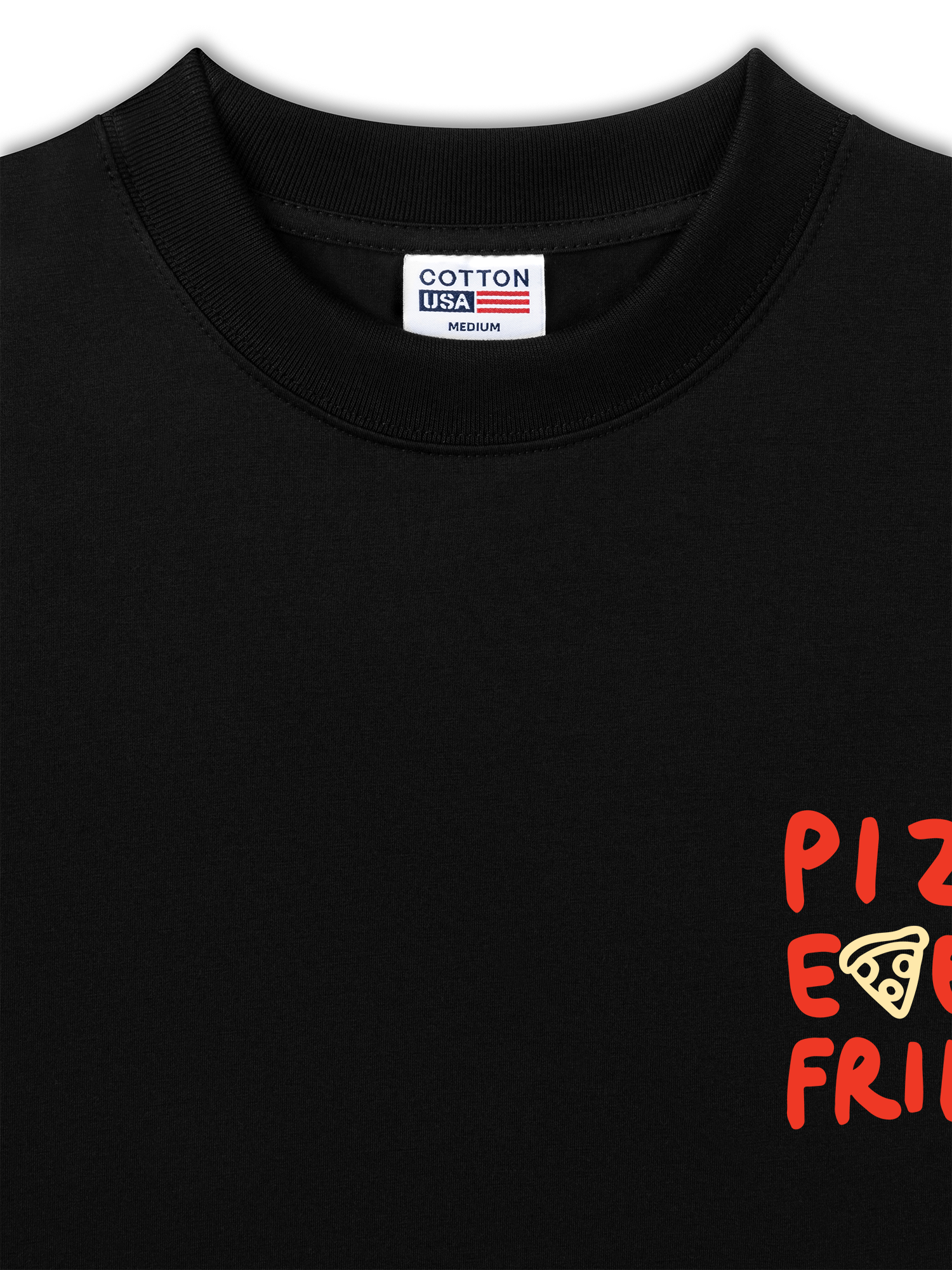 Áo Thun Relaxed Fit Yummy Mood Pizzatime