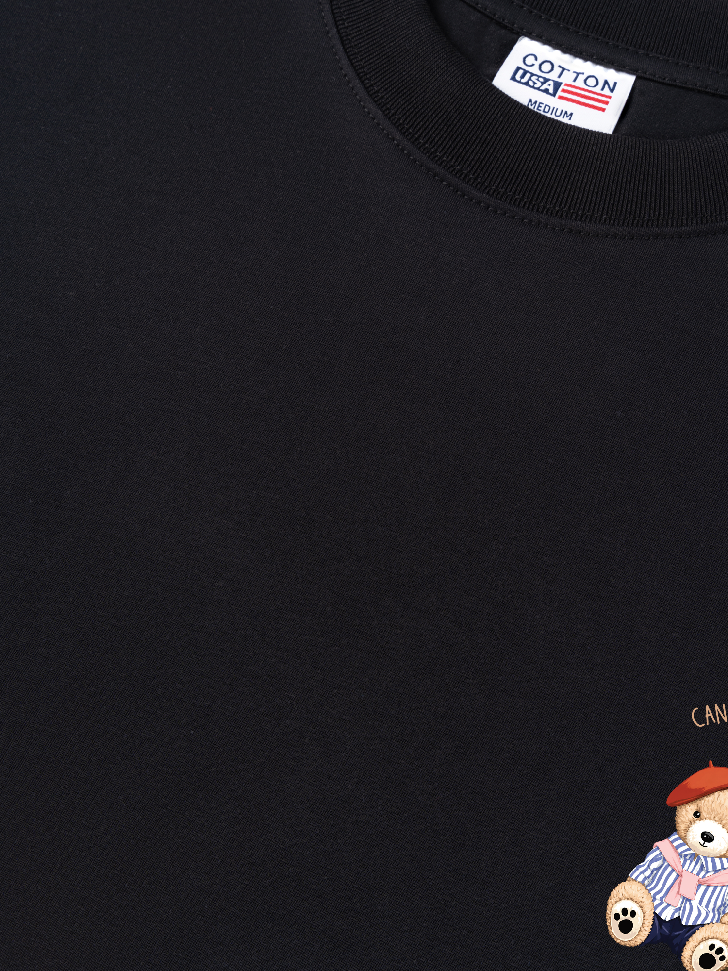 Áo Thun Relaxed Fit Bear Town Cutie Couple Bear