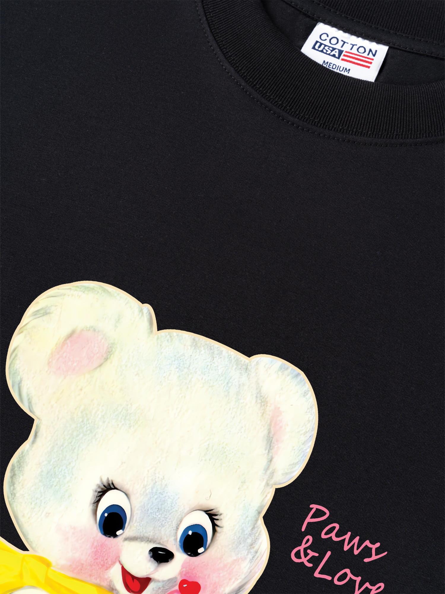 Áo Thun Relaxed Fit Soft Paw Paw Love