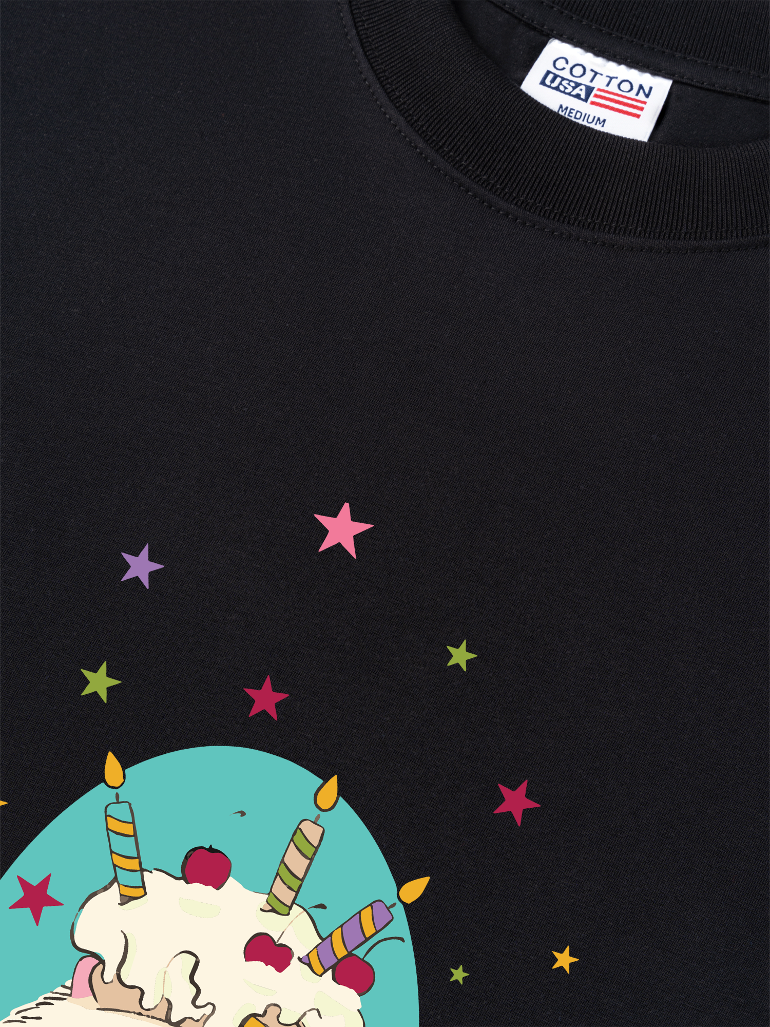 Áo Thun Relaxed Fit Soft Paw Star Bunny