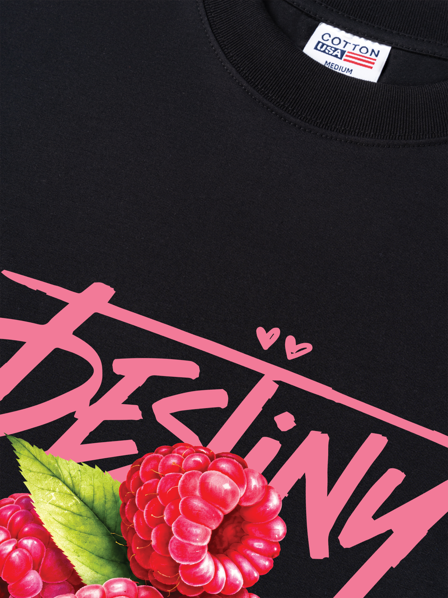 Áo Thun Relaxed Fit Destiny Raspberry