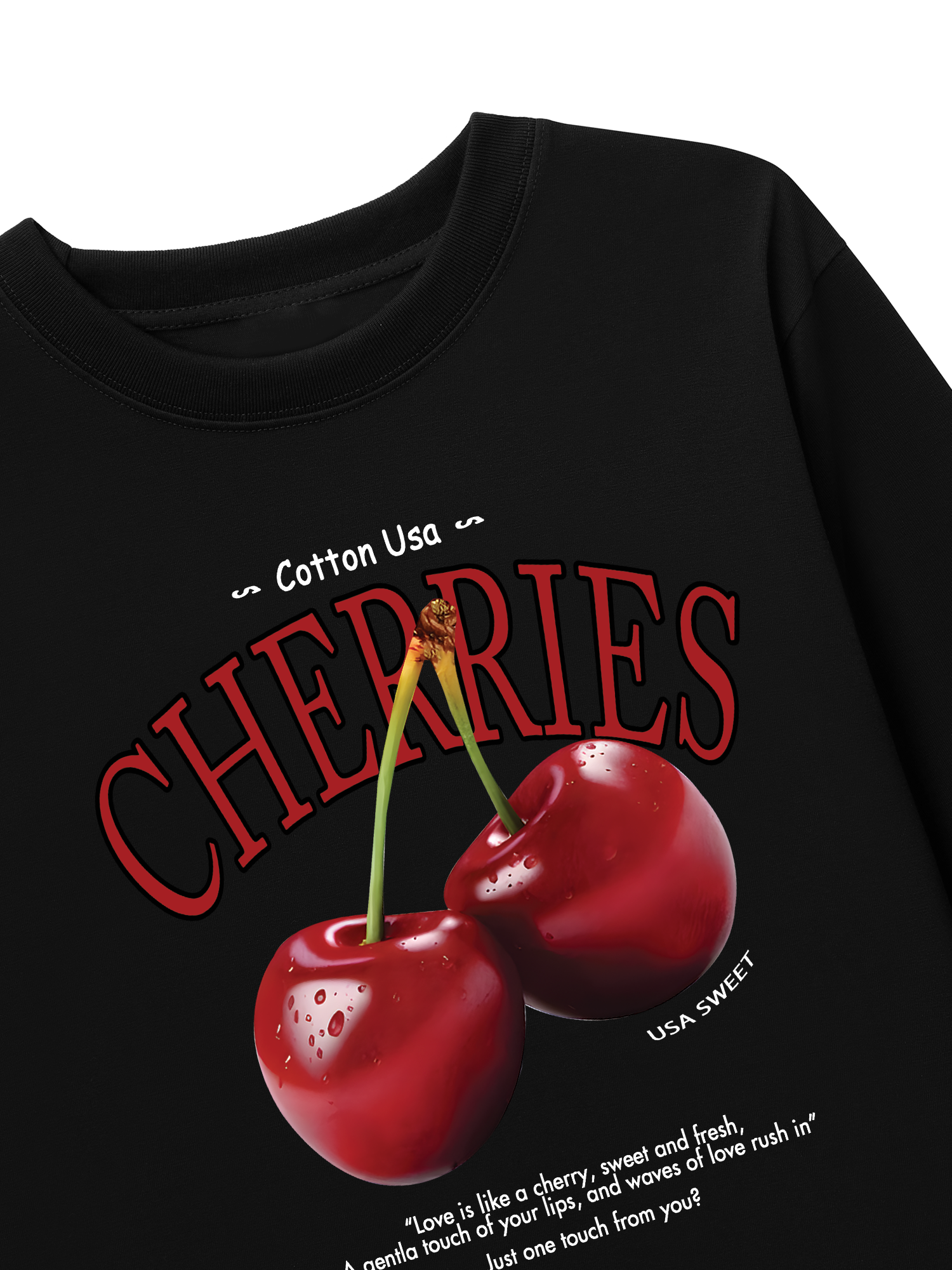 Áo Thun Dài Tay Tropical Cherries Sweet