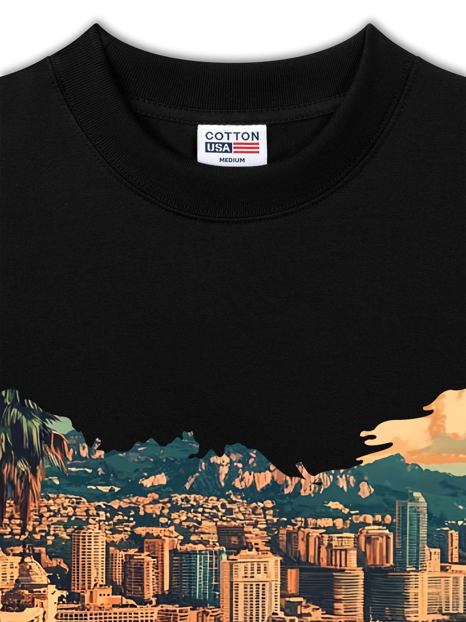 Áo Thun Relaxed Fit City Monaco