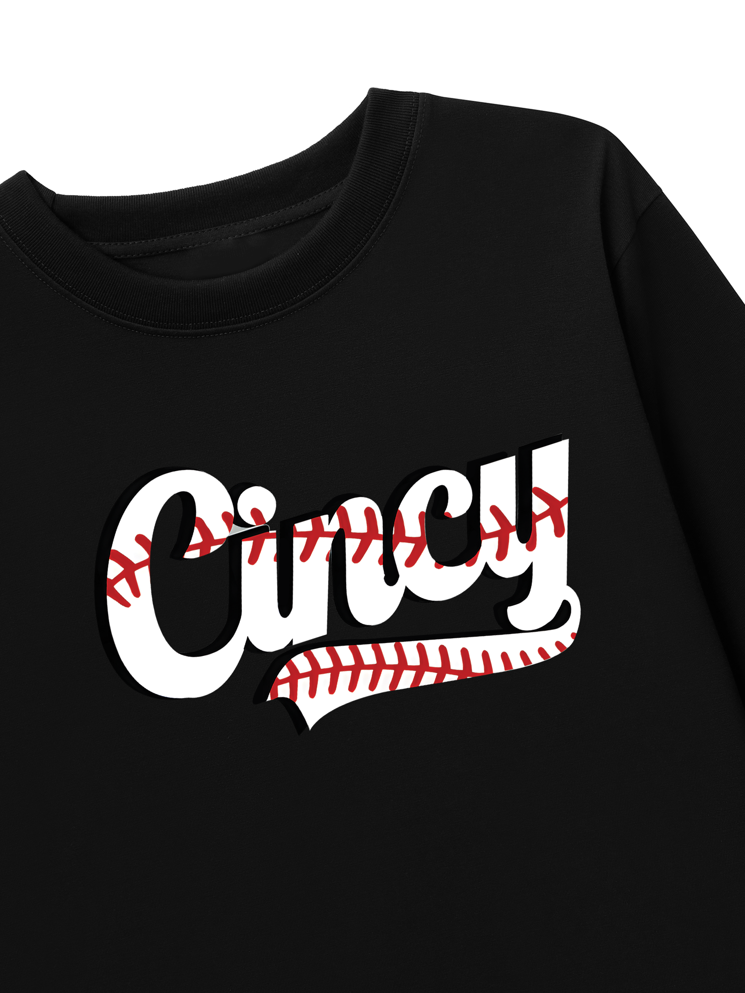 Áo Thun Dài Tay Baseball Cincy