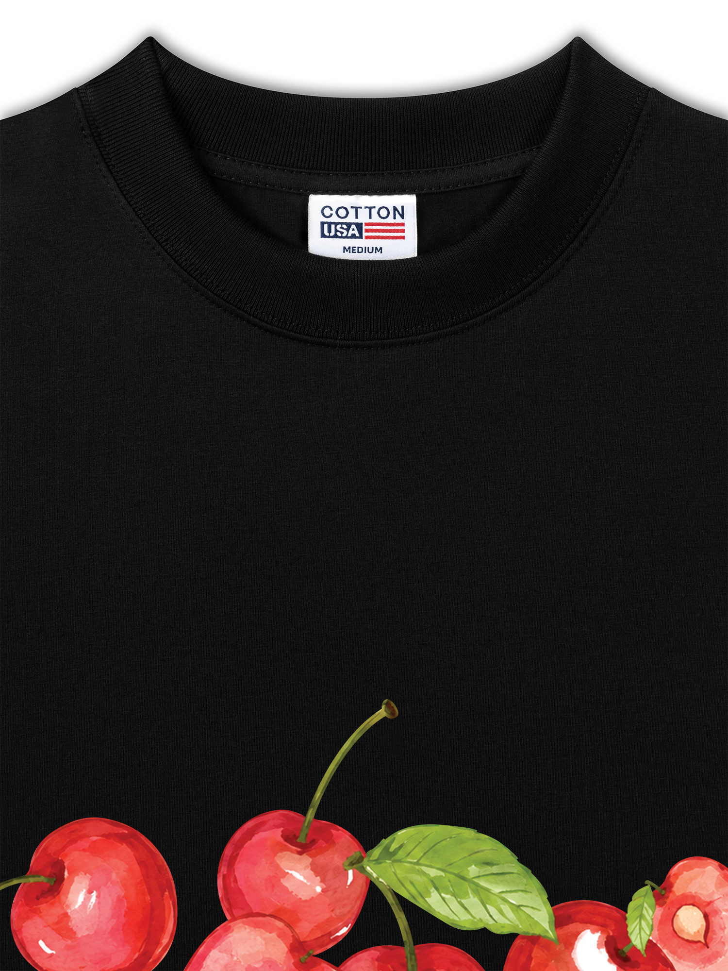 Áo Thun Relaxed Fit Tropical Cherry Sweet Fruit