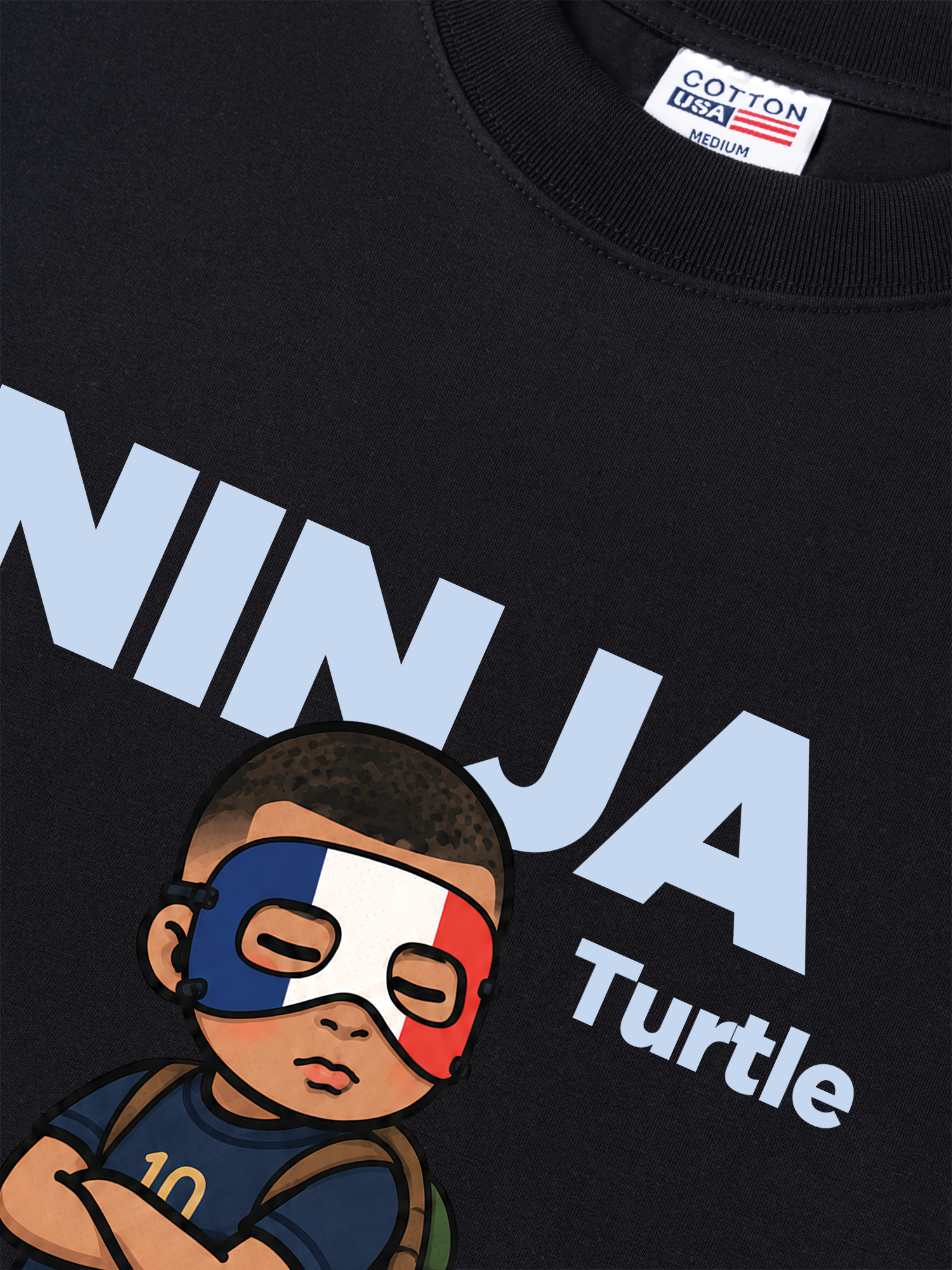 Áo Thun Relaxed Fit Soccer Ninja Turle