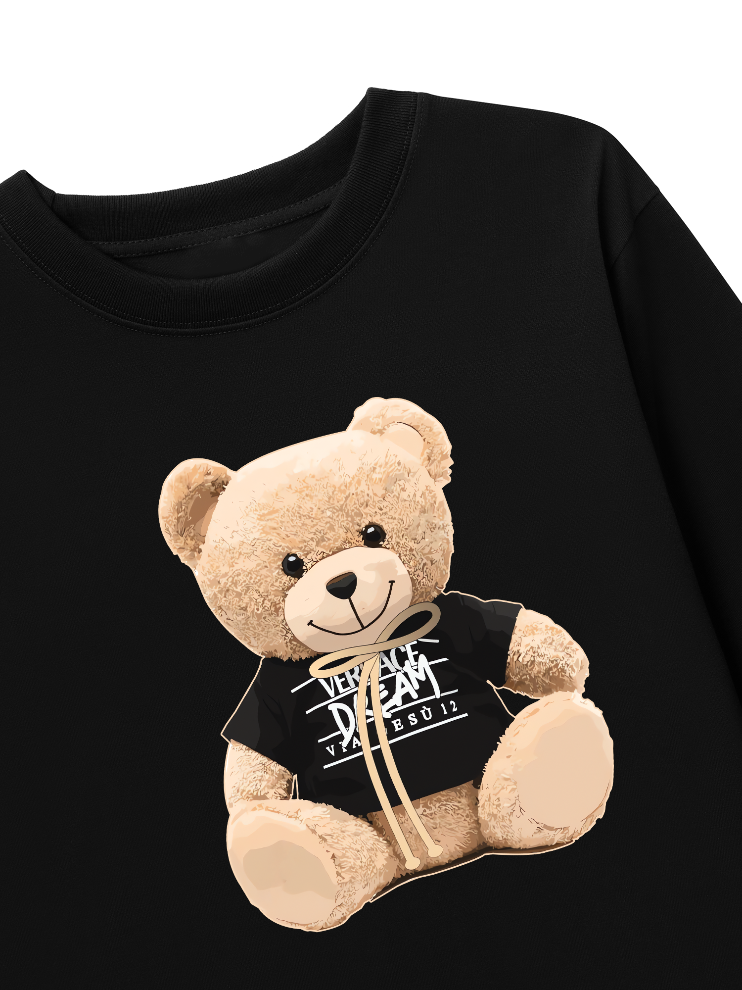 Áo Thun Dài Tay Vintage Bear