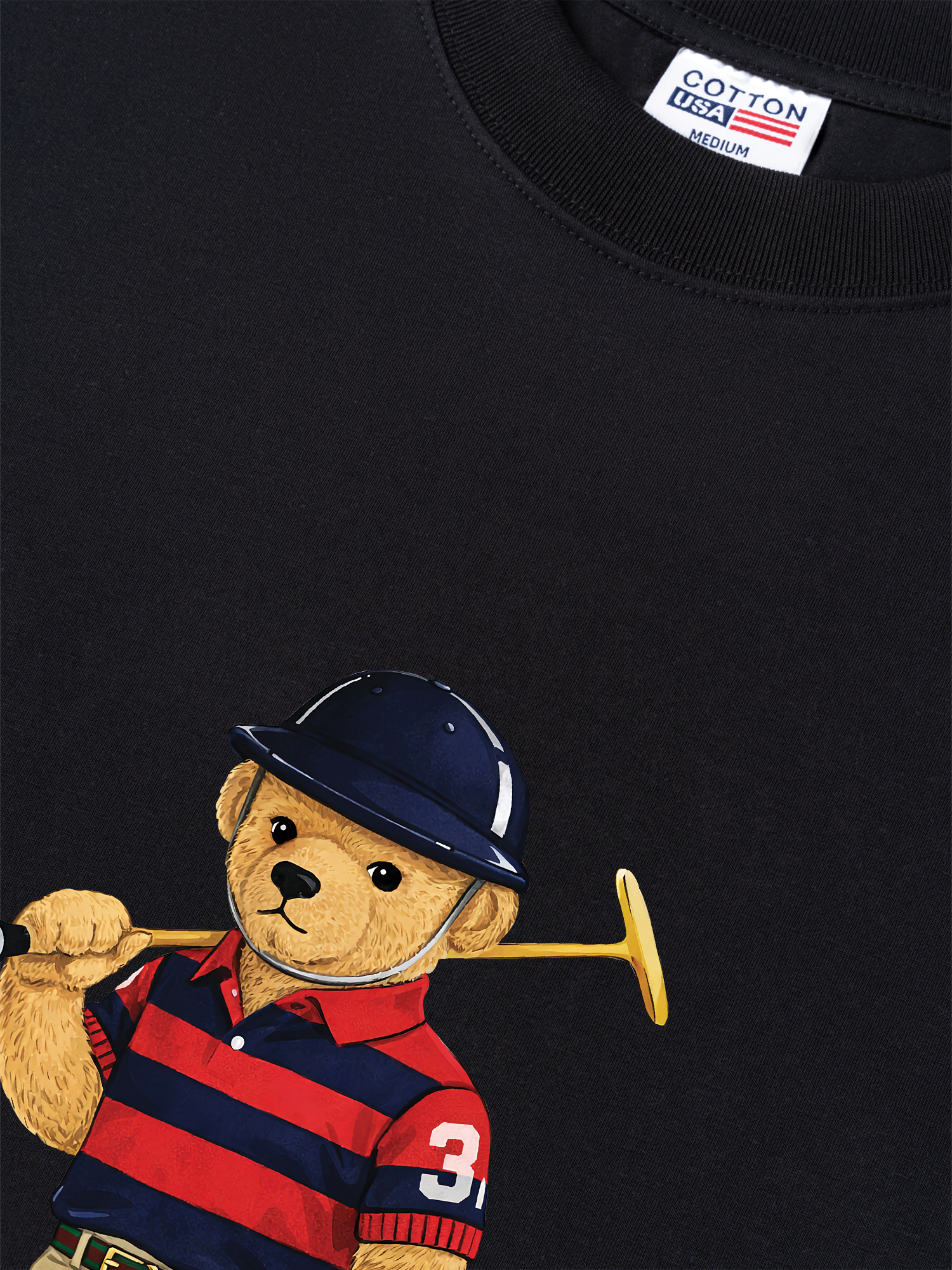 Áo Thun Relaxed Fit  Quiet Luxury Bear