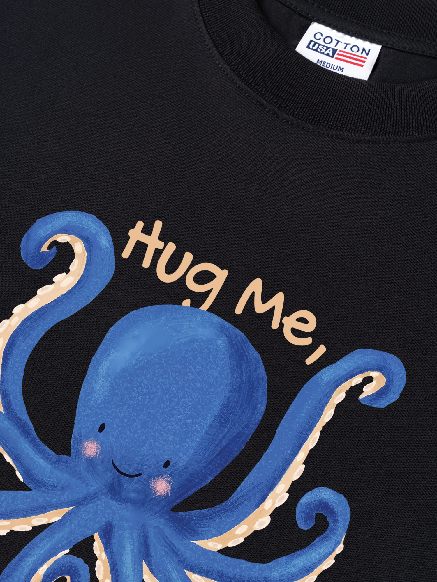 Áo Thun Relaxed Fit Tshirt Tropical Octopus