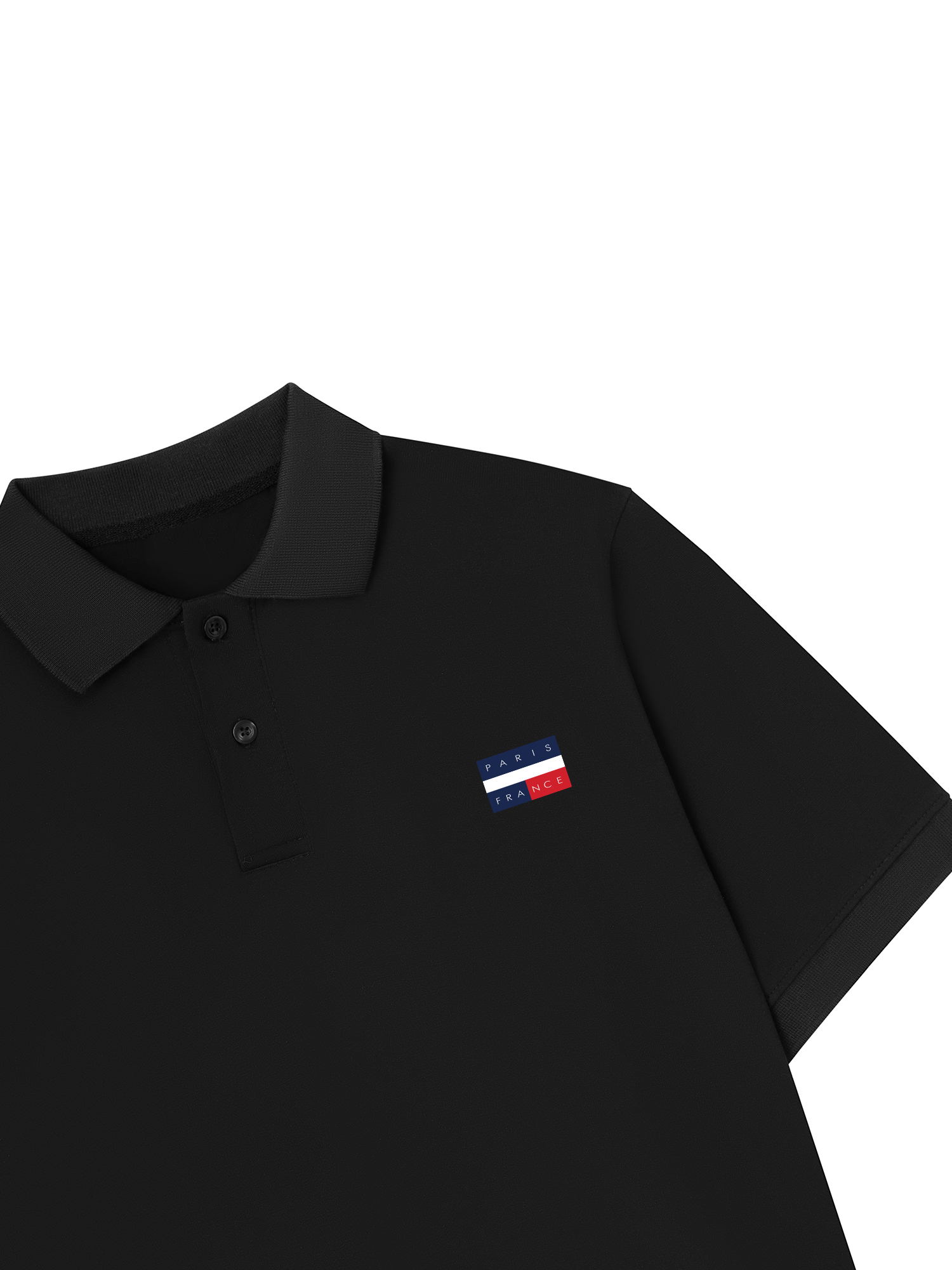 Áo Polo Relaxed Fit Paris France Flag