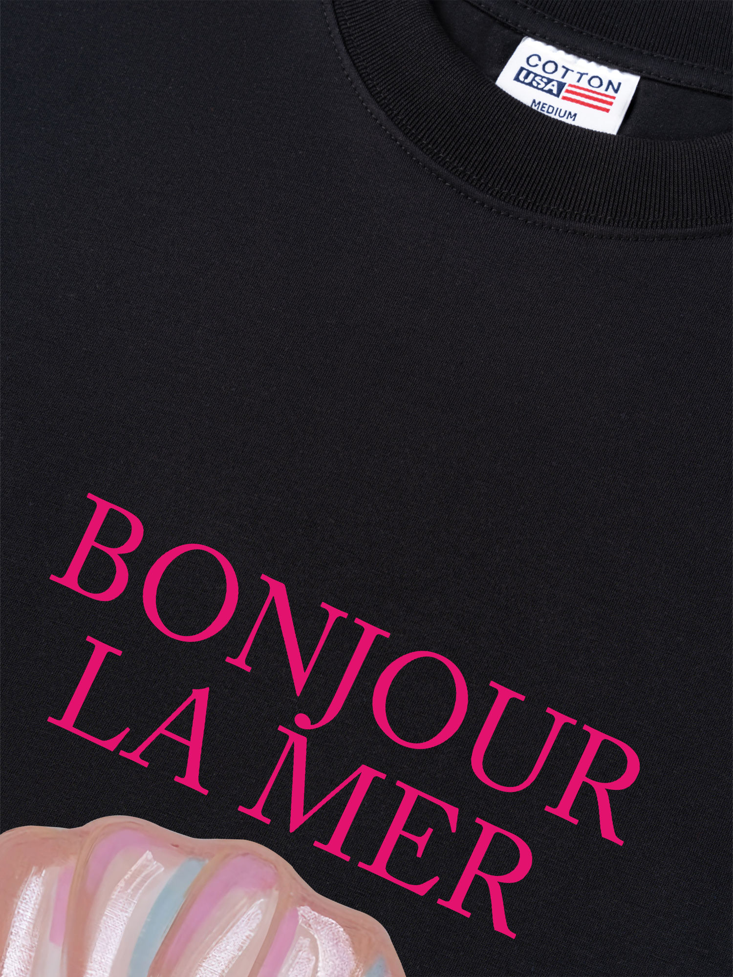 Áo Thun Relaxed Fit Bling Bonjour Lamer