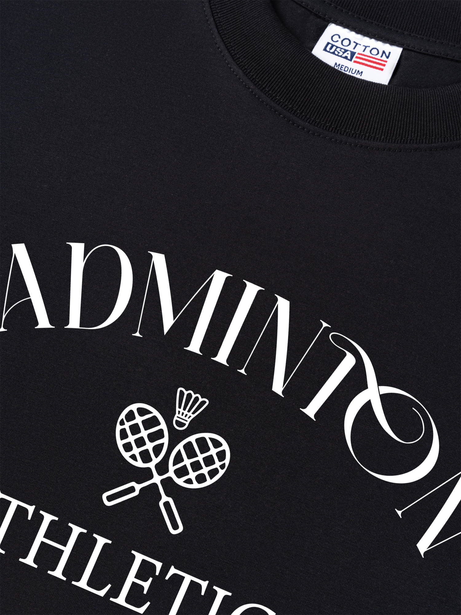 Áo Thun Relaxed Fit Badminton Athletics