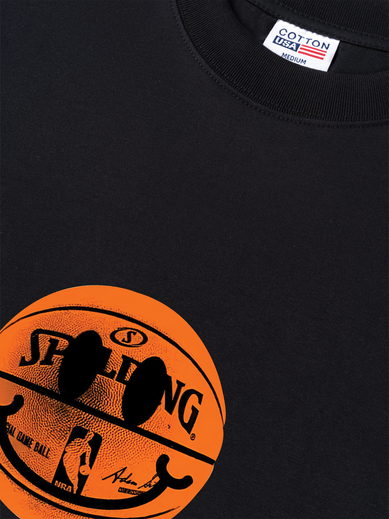 Áo Thun Relaxed Fit  Basketball Smiley Ball