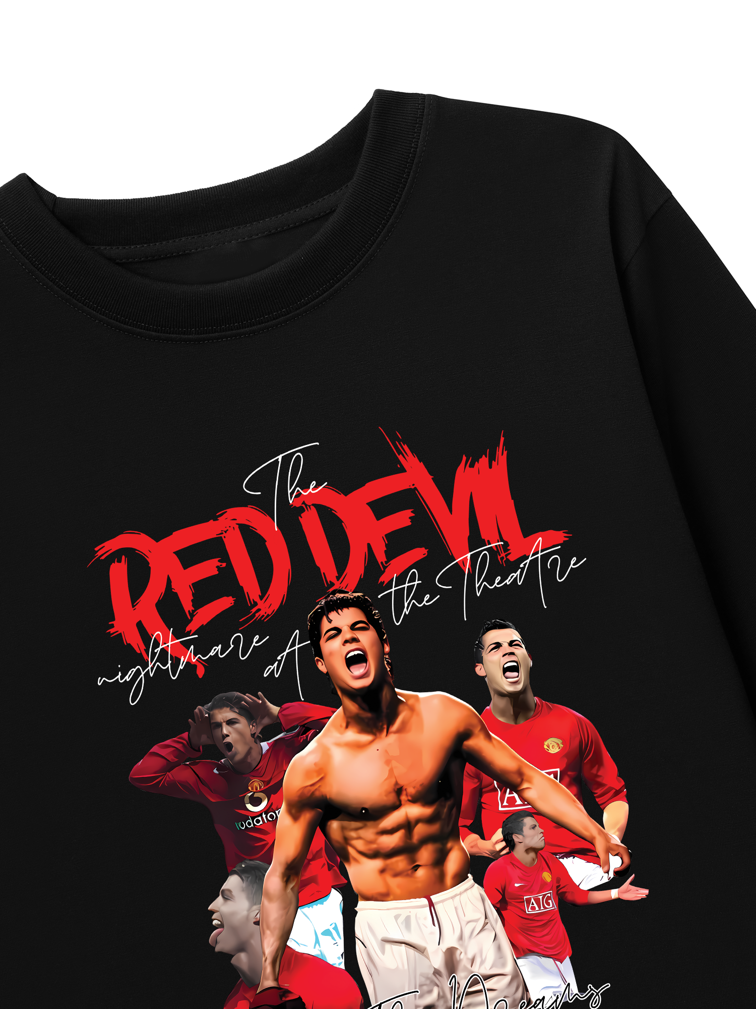 Áo Thun Dài Tay Manchester United Red Devils CR7