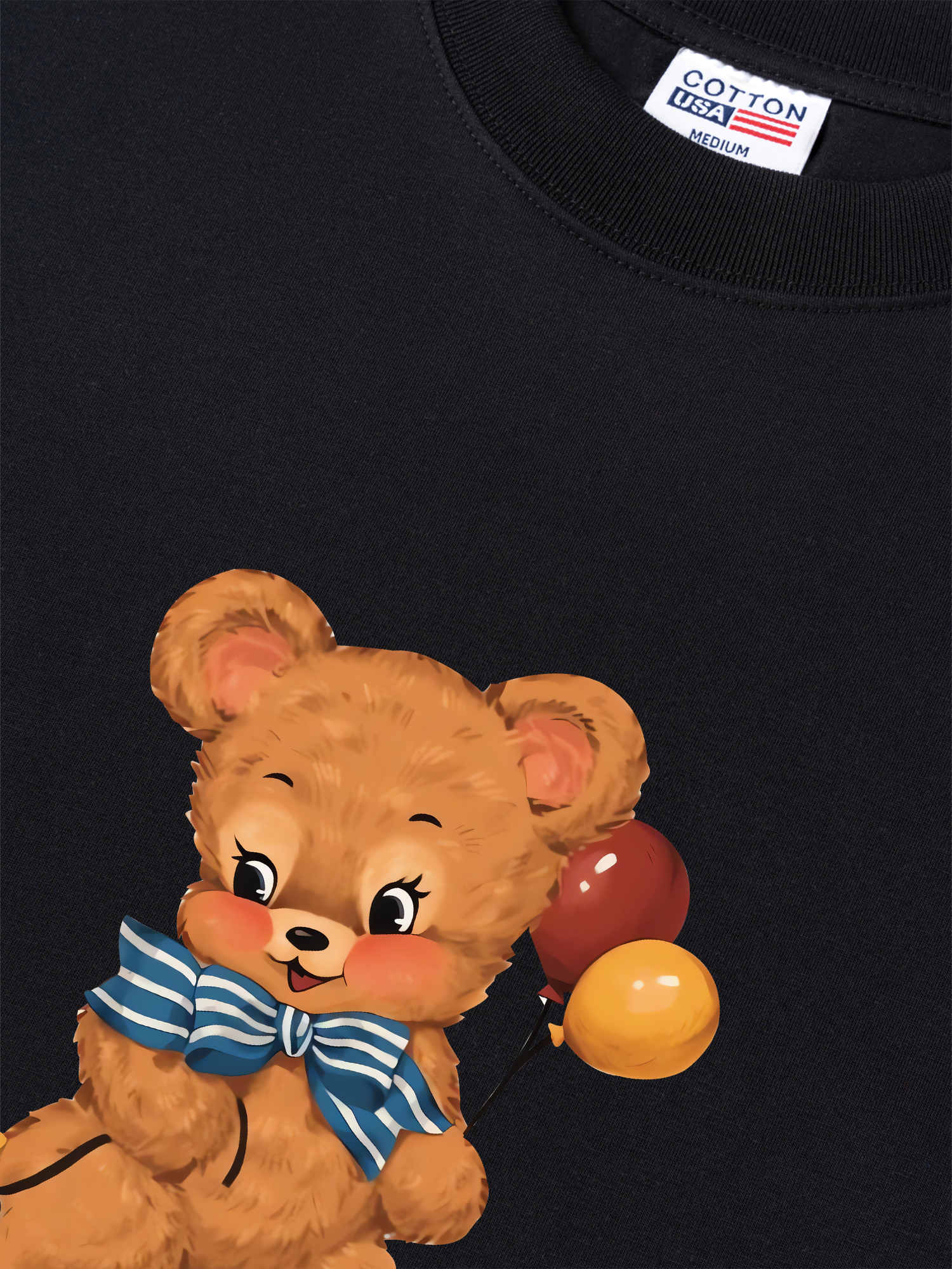 Áo Thun Relaxed Fit Soft Paw CUte Teddy